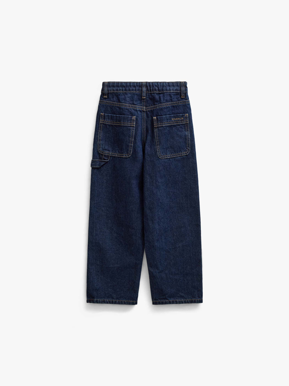 Relaxed Fit Carpenter Jeans - Kids - Dark Blue | 101644 Titus