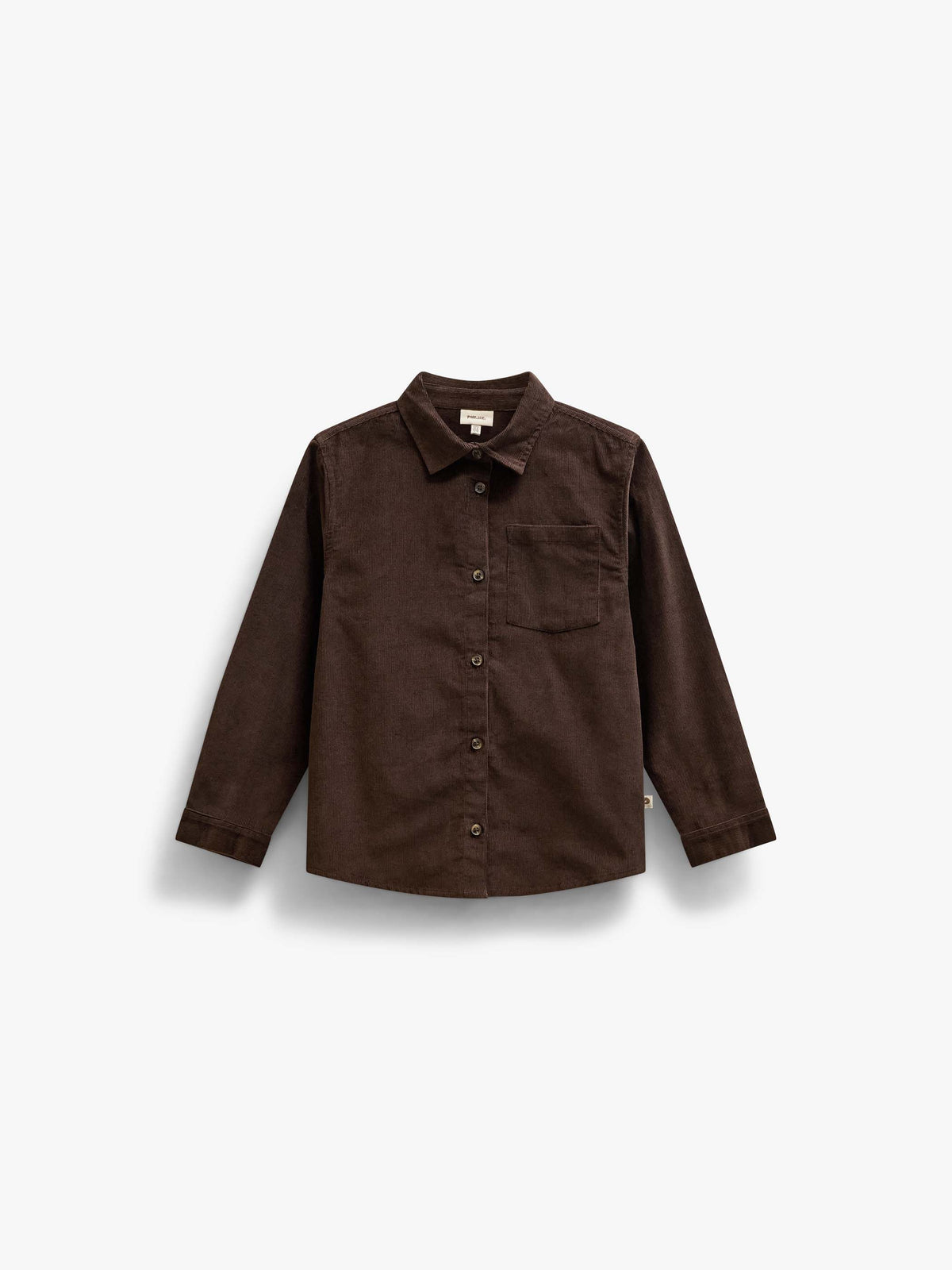 Corduroy Shirt - Tween - Dark Brown | 101656 Jonny