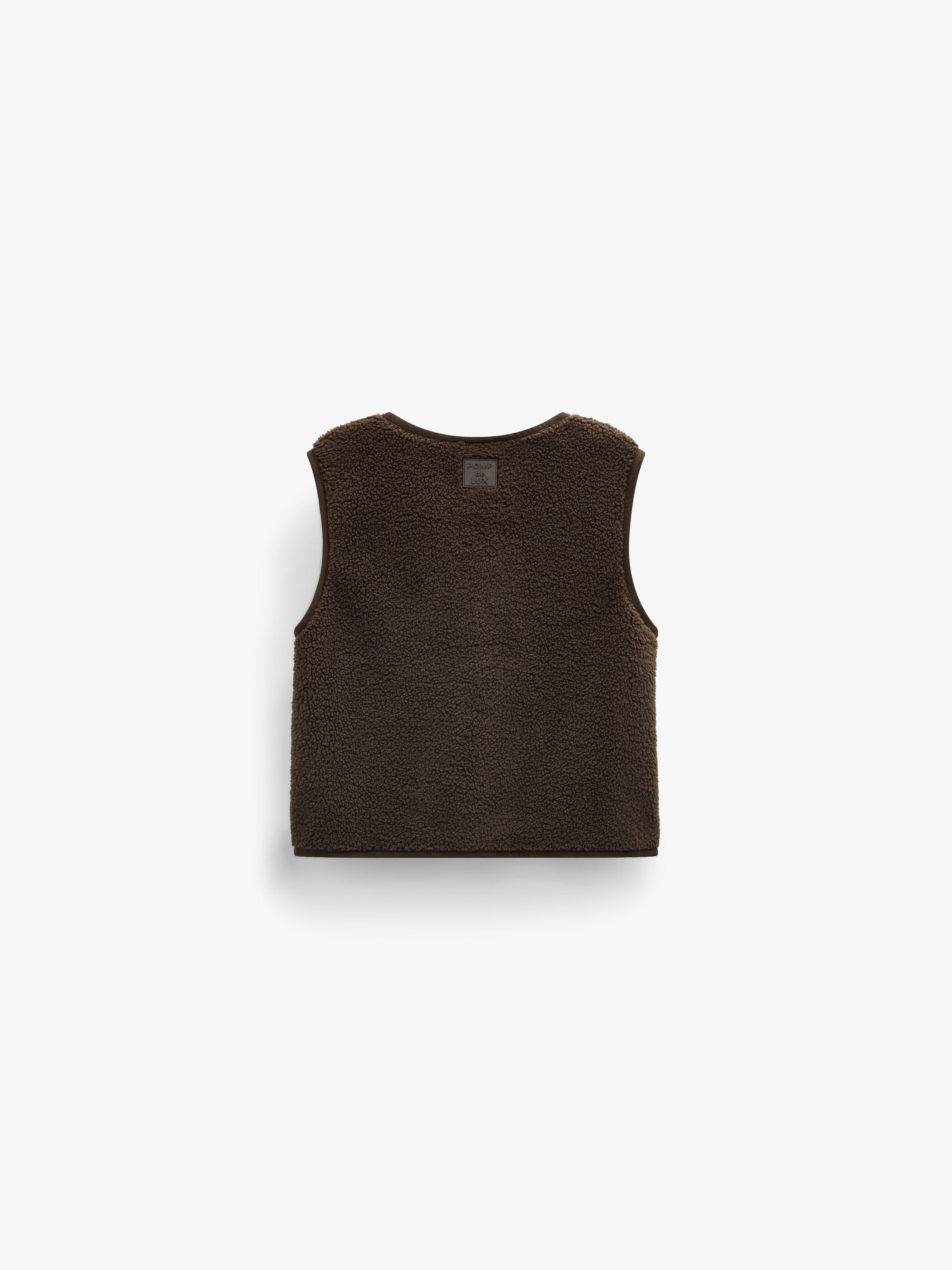 Teddy Vest - Tween - Dark Brown | 101686 Della