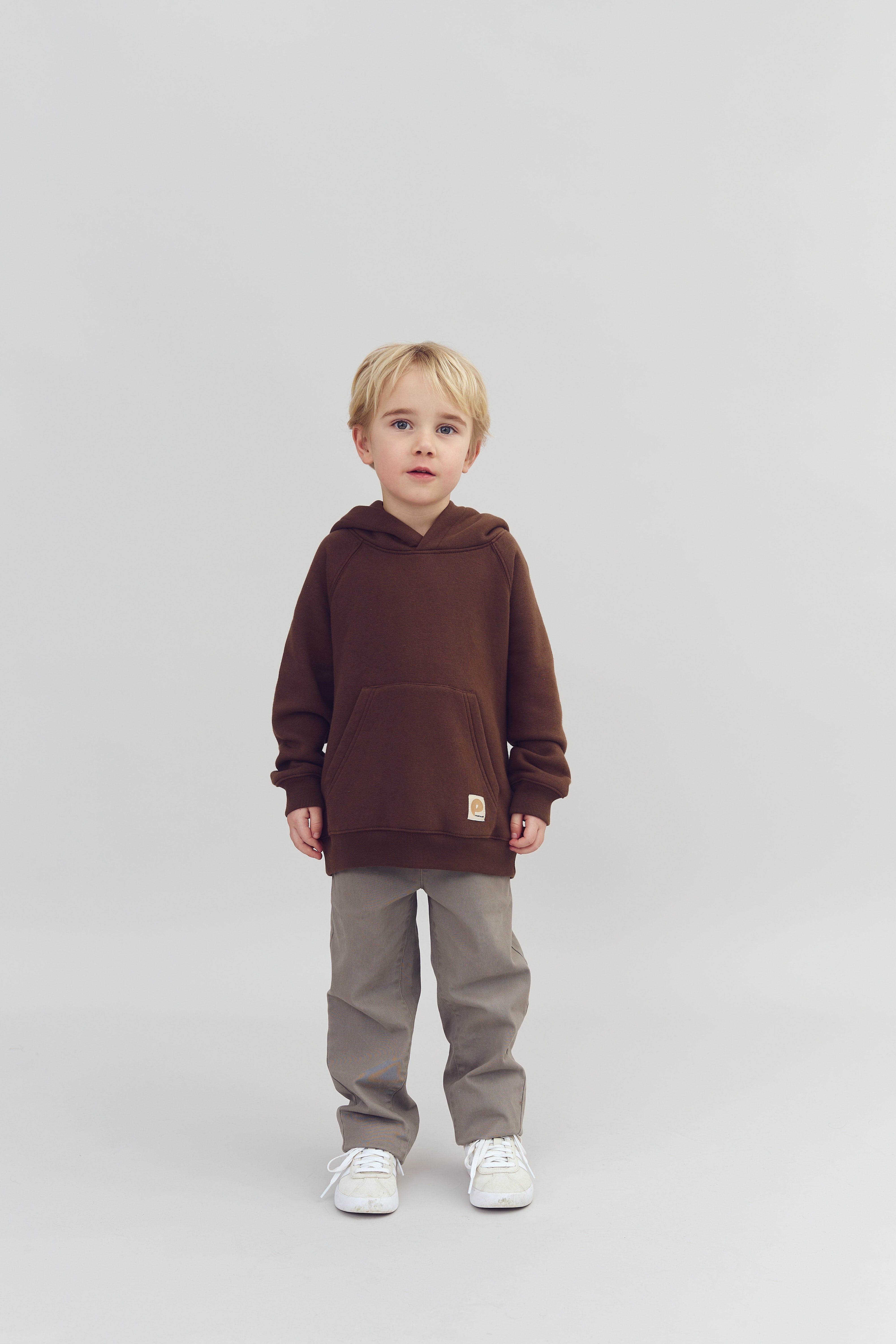 Casual Pull-on Chinos - Kids - Grey