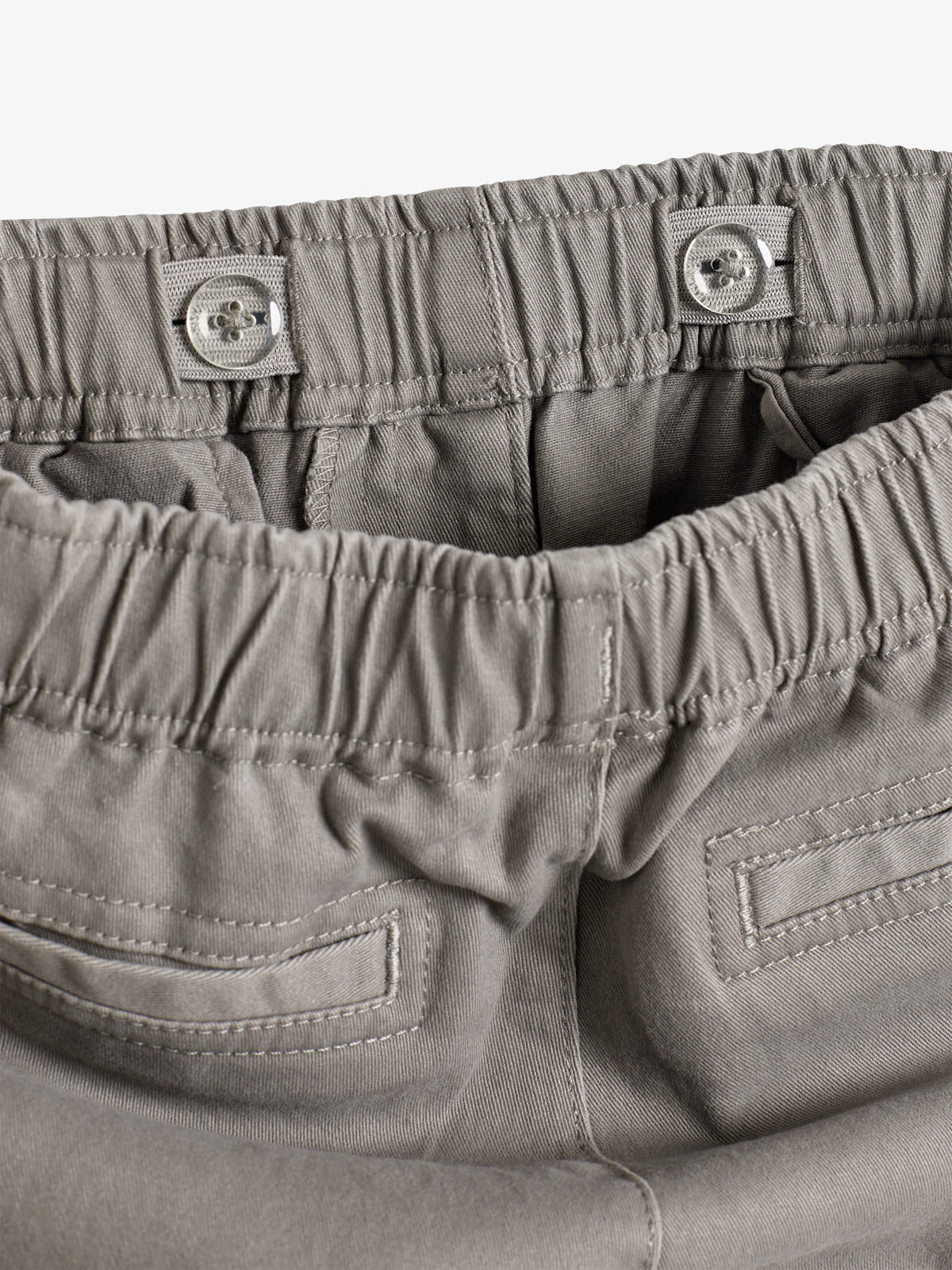 Casual Pull-on Chinos - Kids - Grey