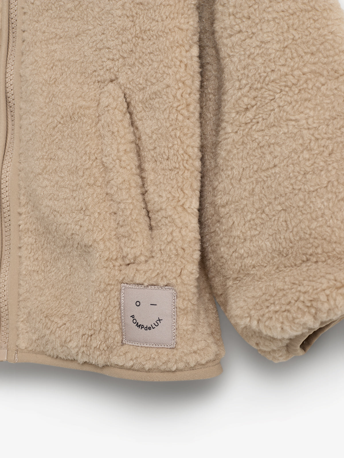 Teddy Jacket - Kids - Beige