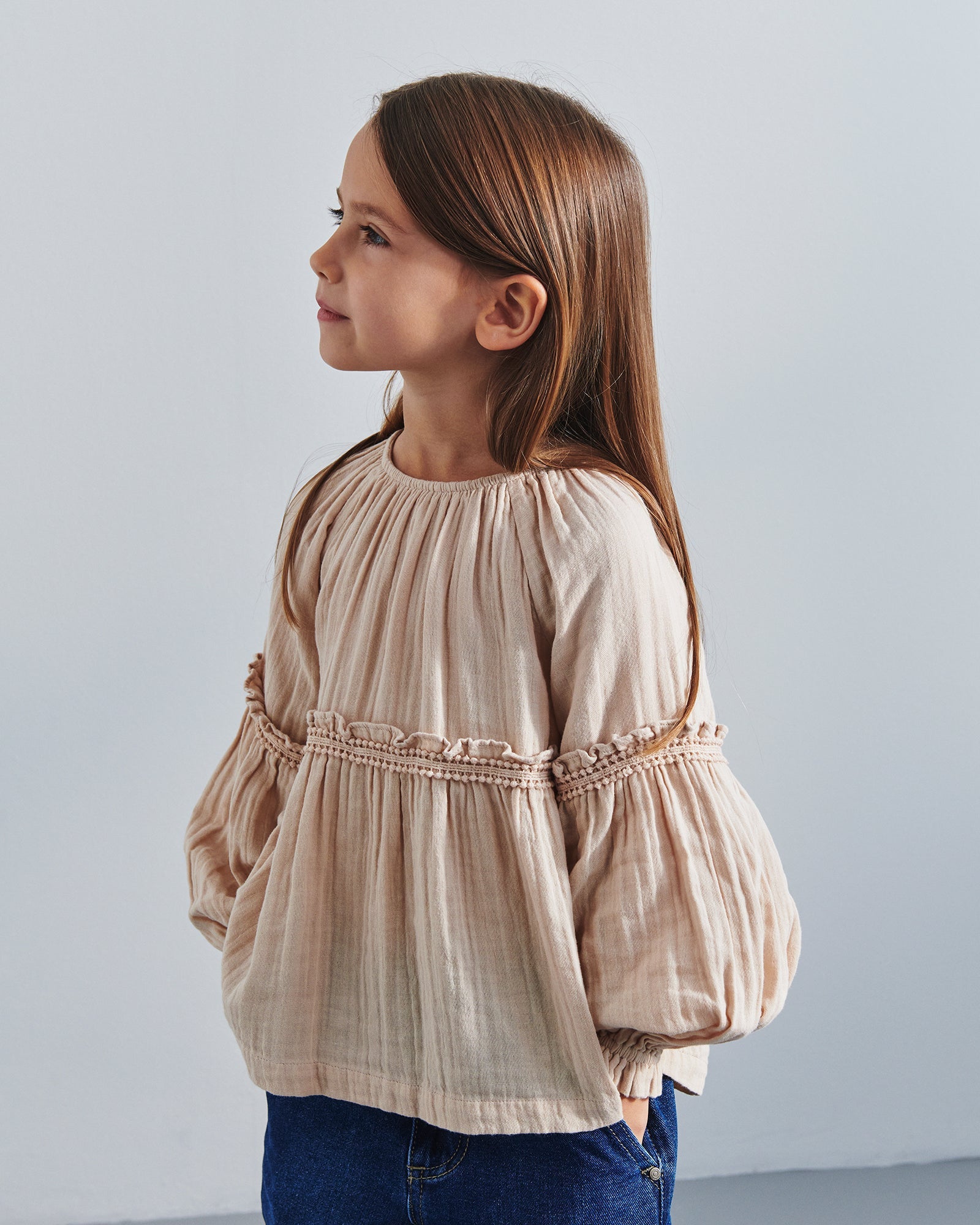 Boho Blouse - Kids - Moonlight