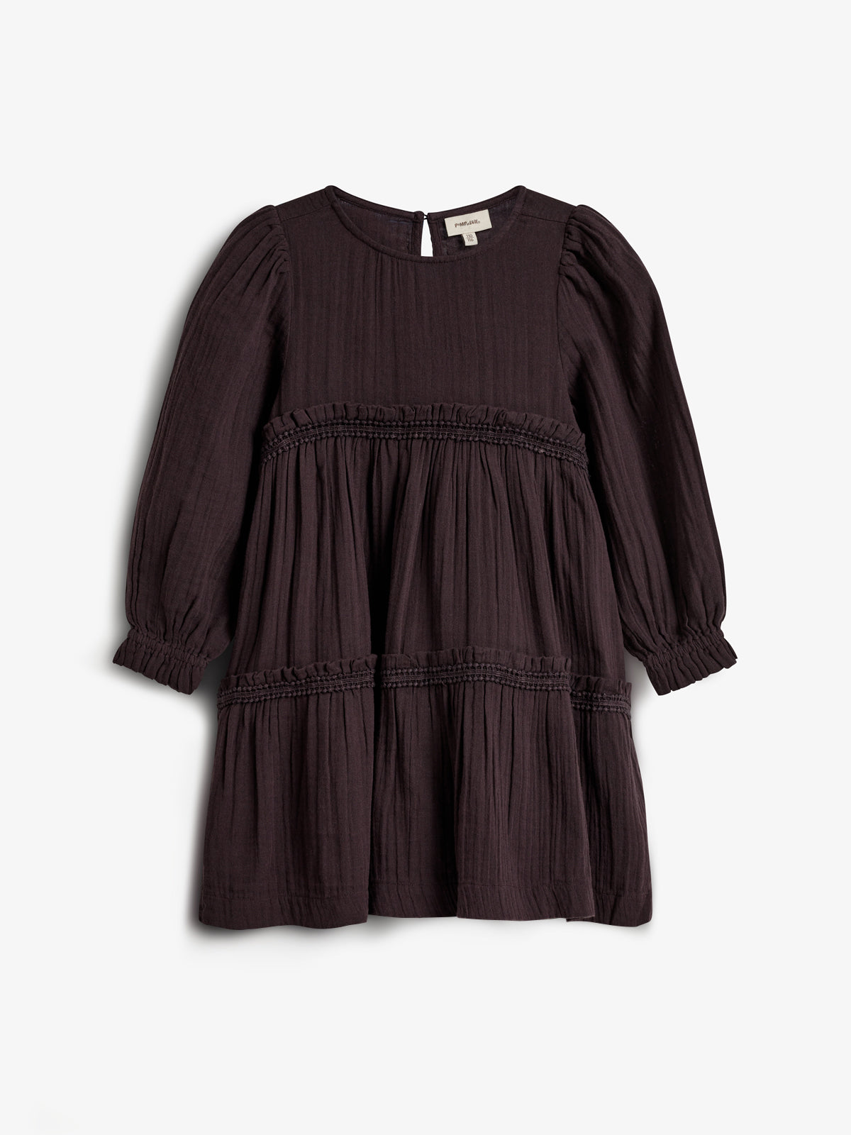 Boho Dress - Kids - Dark Purple