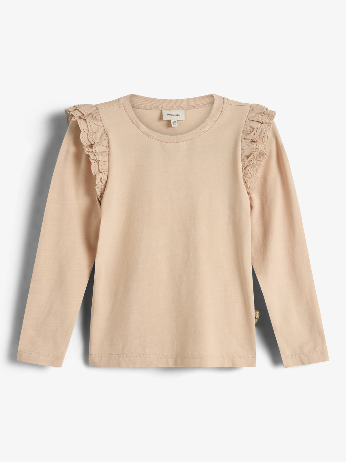 Frill Cap Jersey Blouse - Kids - Moonlight