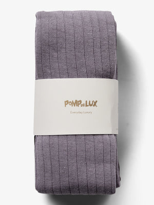 Tights 2-pack - Kids - Dusty Purple/Dark Purple