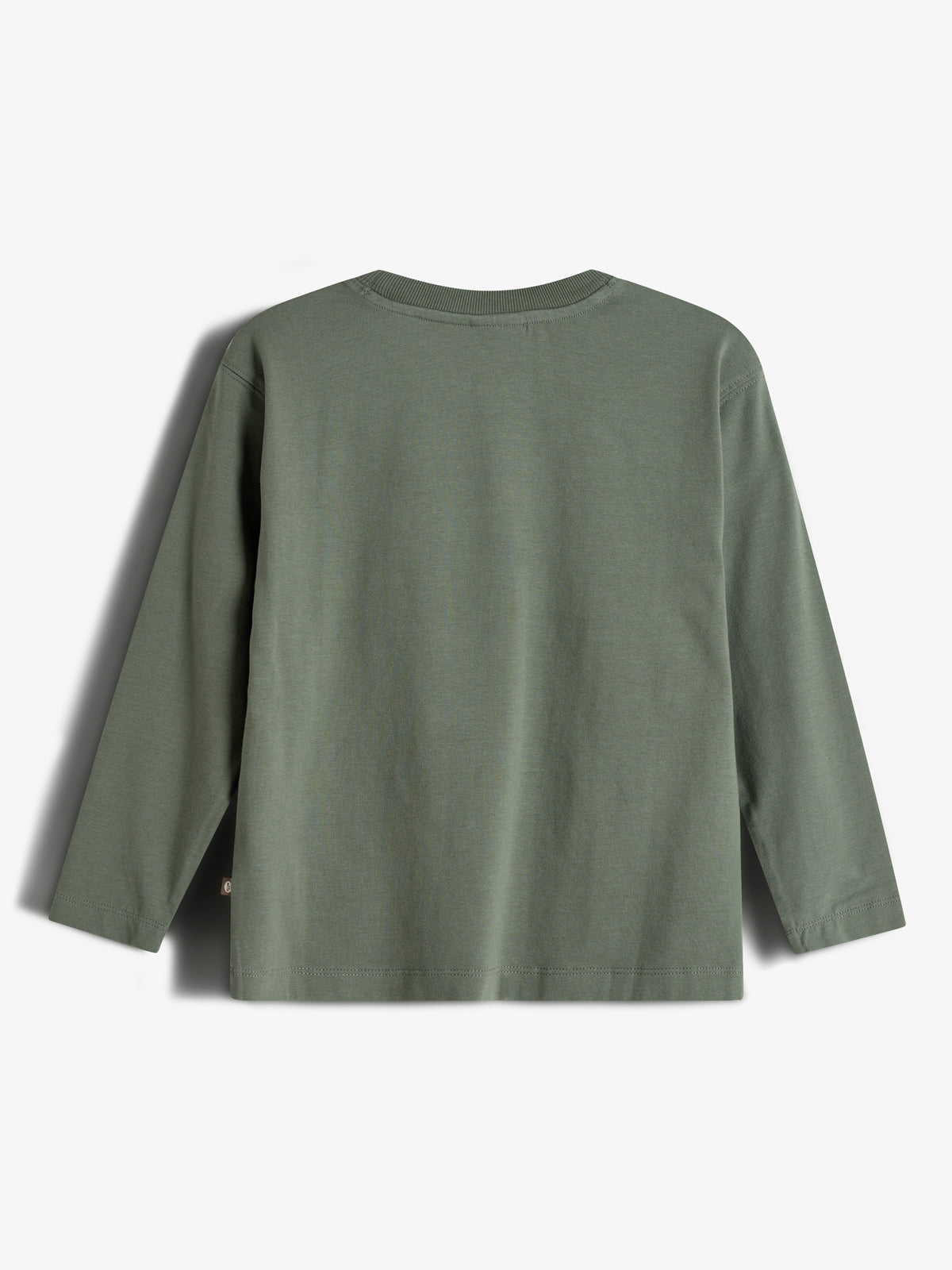 Warp Text Long Sleeve T-shirt - Kids - Green