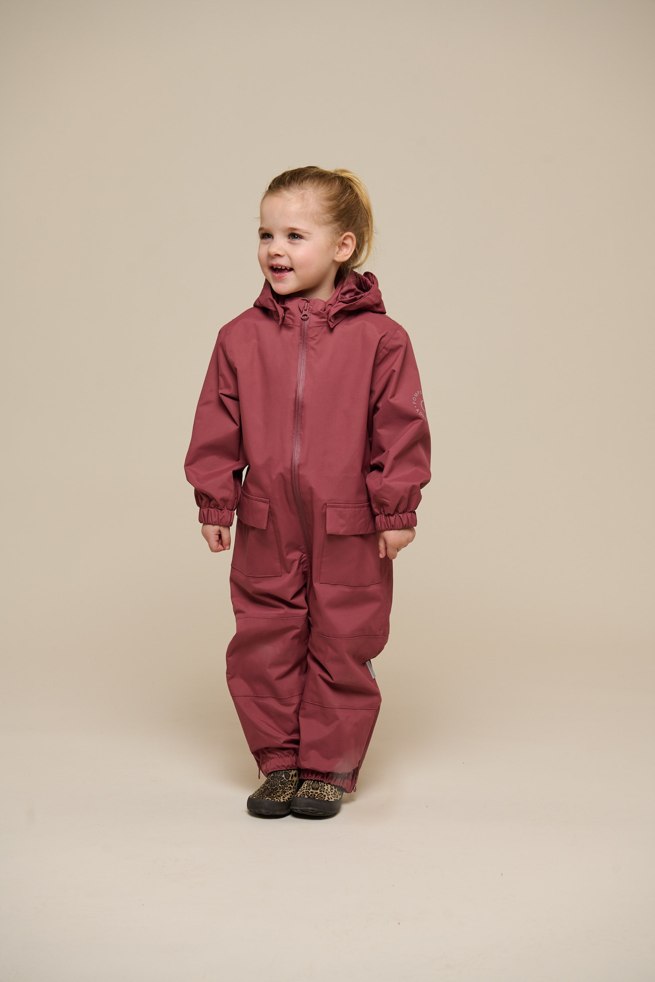 Shell Coverall - Kids - Vintage Red | 100509 Dundee
