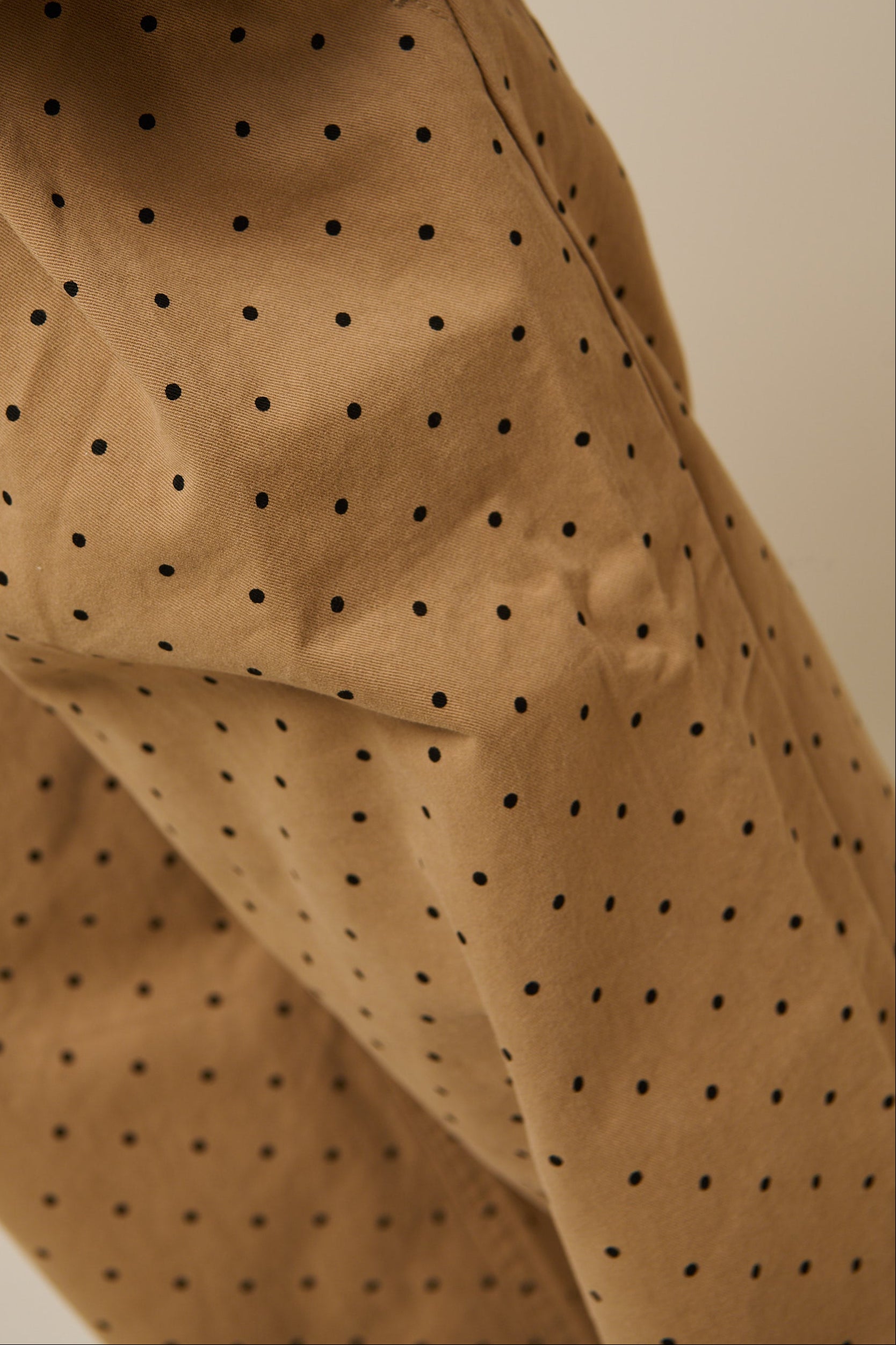 Twill trousers with Dot - Kids - Beige | 100614 Iris