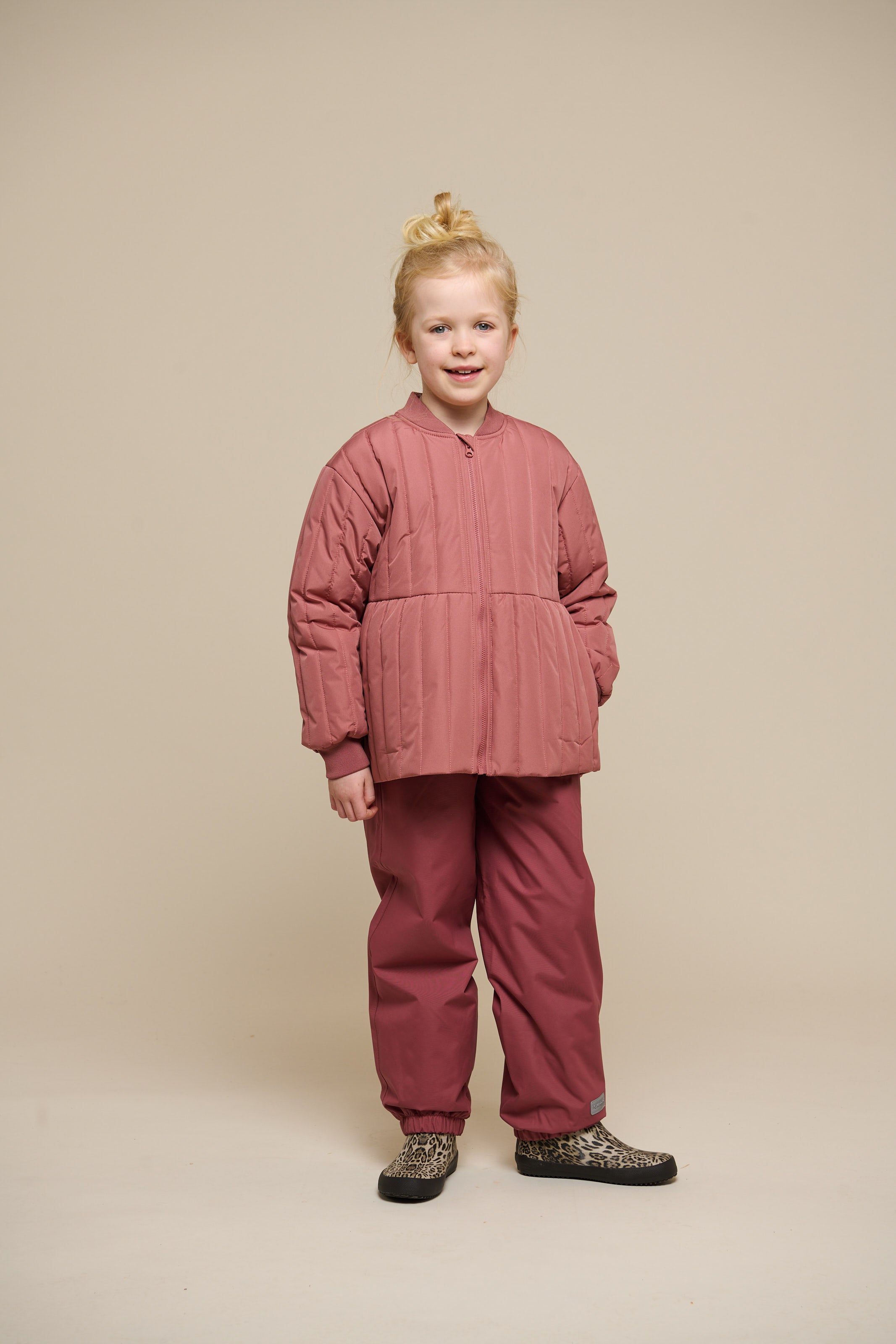 Thermal Tech Jacket - Tween - Old Rose | 101109 Elle