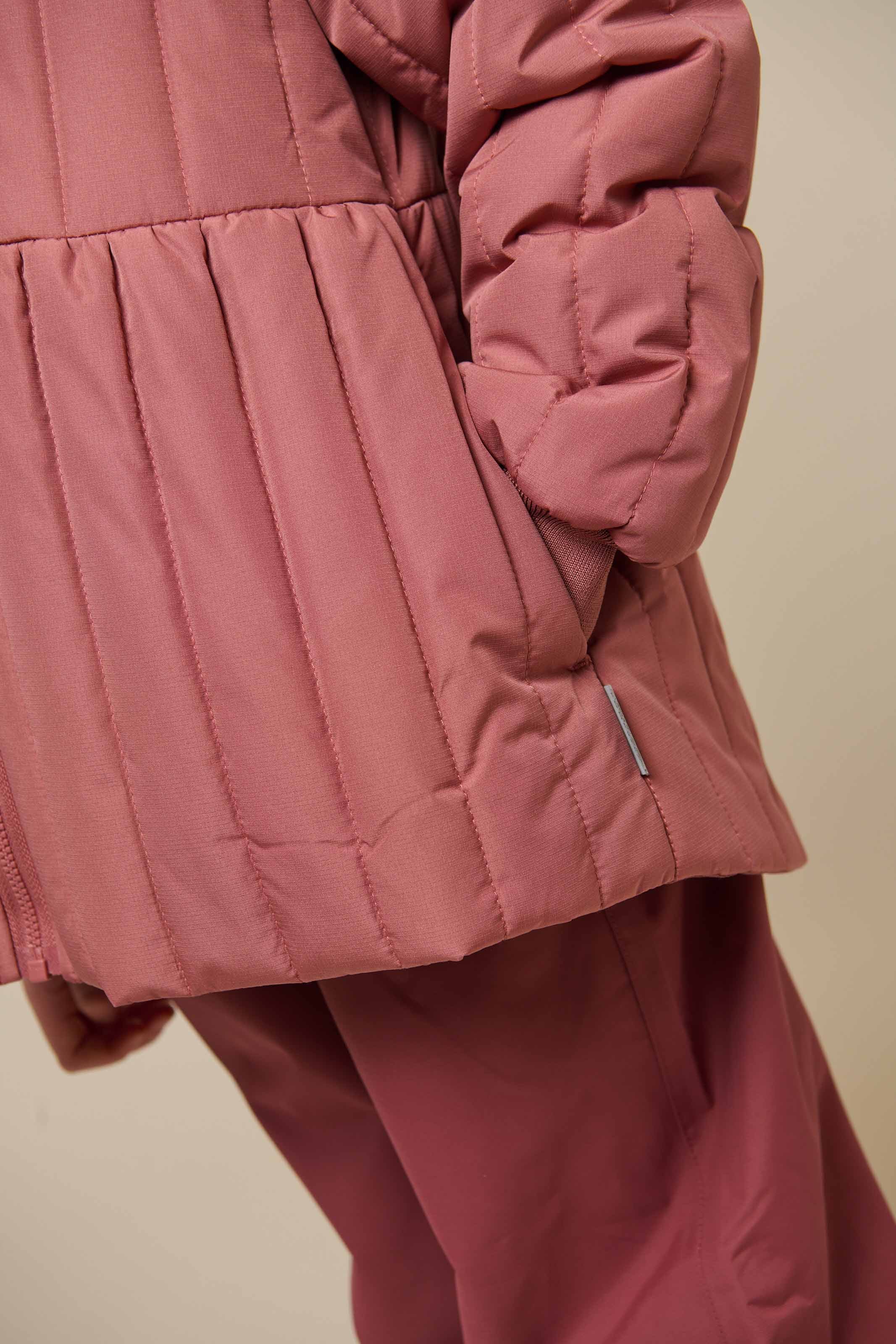 Thermal Tech Jacket - Tween - Old Rose | 101109 Elle