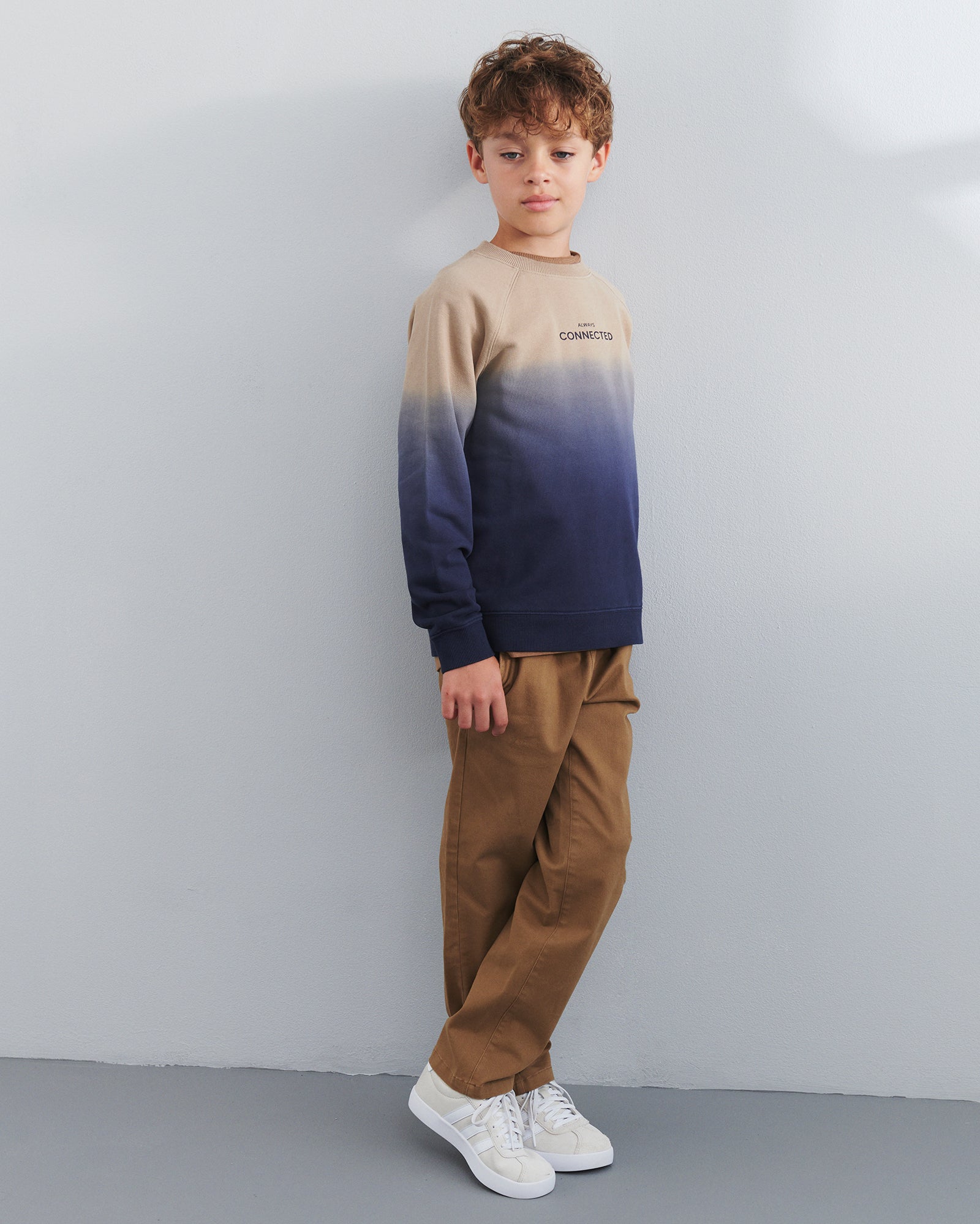 Casual Pull-on Chinos - Tween - Walnut