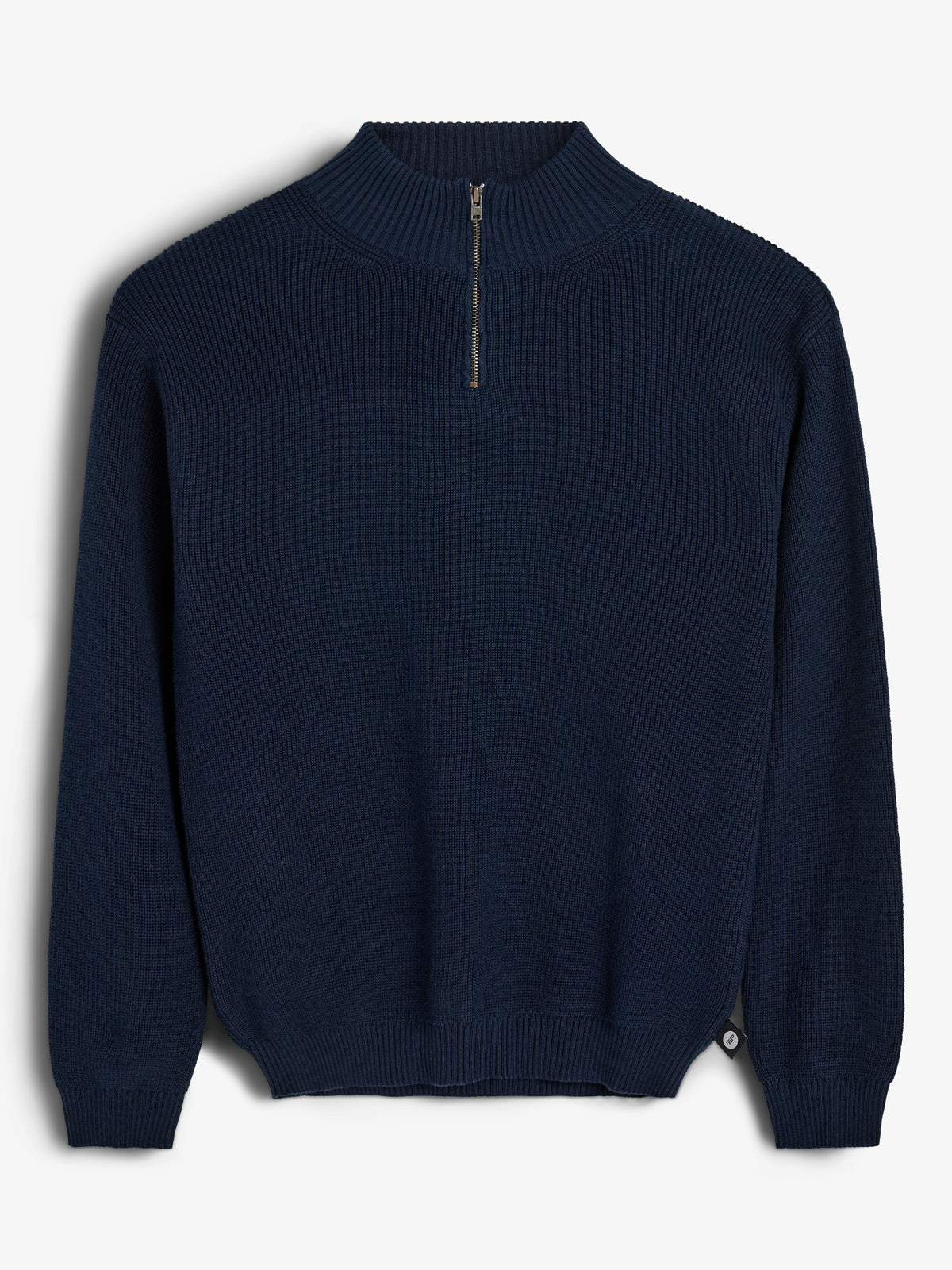 Quarter Zip Sweater - Tween - Navy