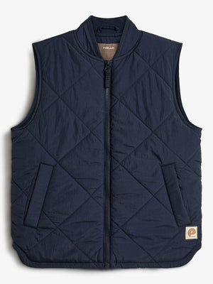 Quilted Gilet - Tween - Navy