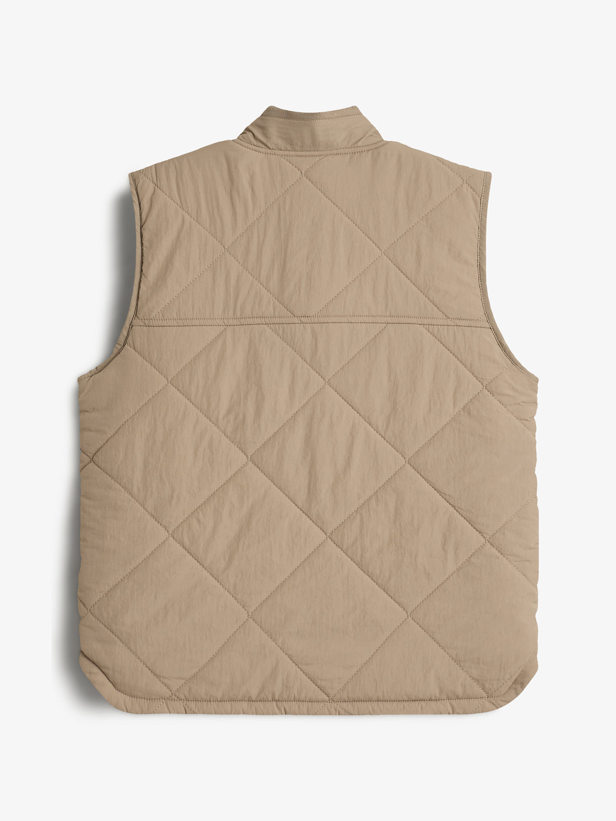 Quilted Gilet - Kids - Dark beige