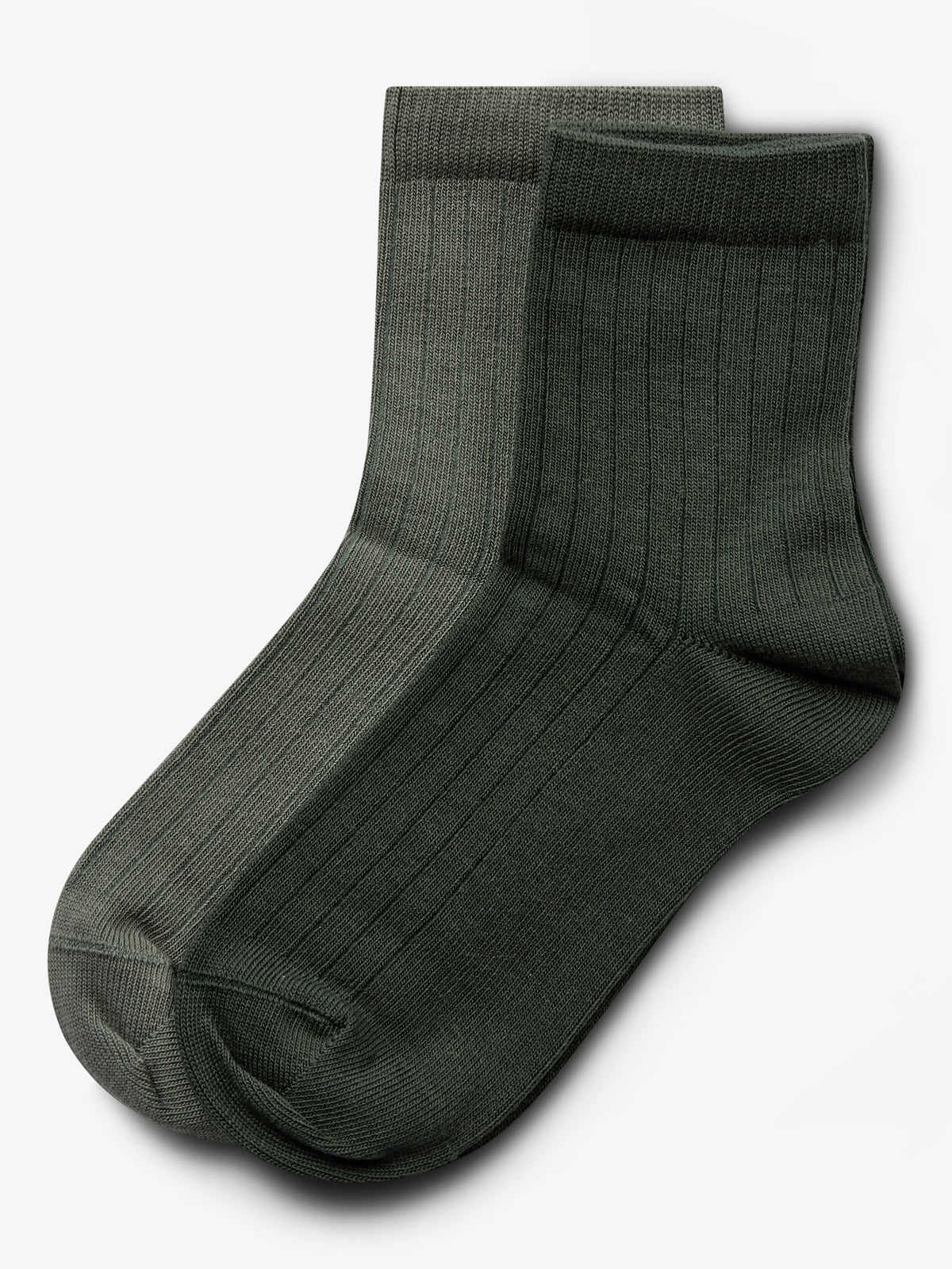 Socks 2-pack - Tween - Green/Dark Green