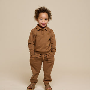 Polo Sweatshirt - Kids - Coconut | 101255 Carter