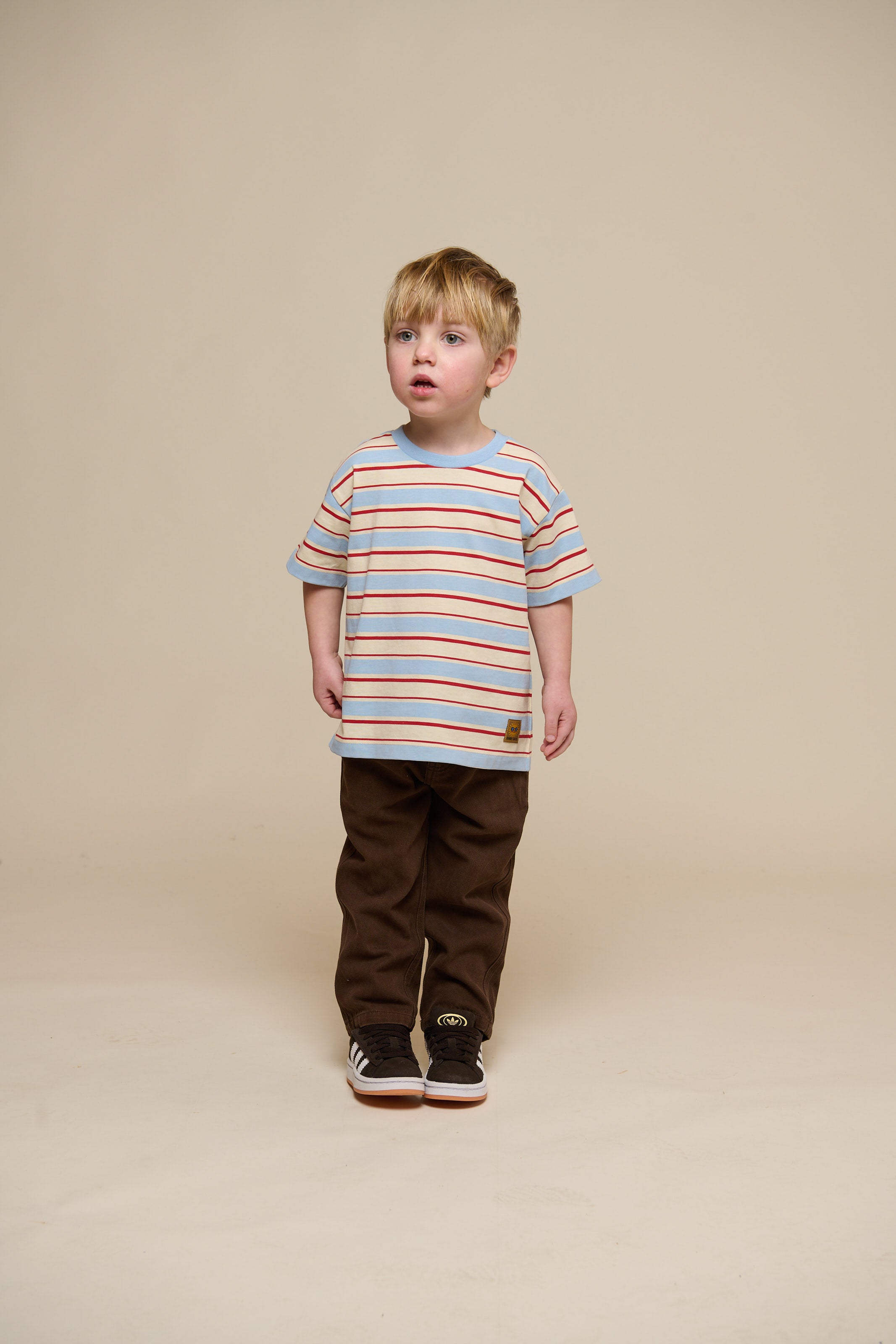 Twill Trousers - Kids - Chocolate | 100606 Carter