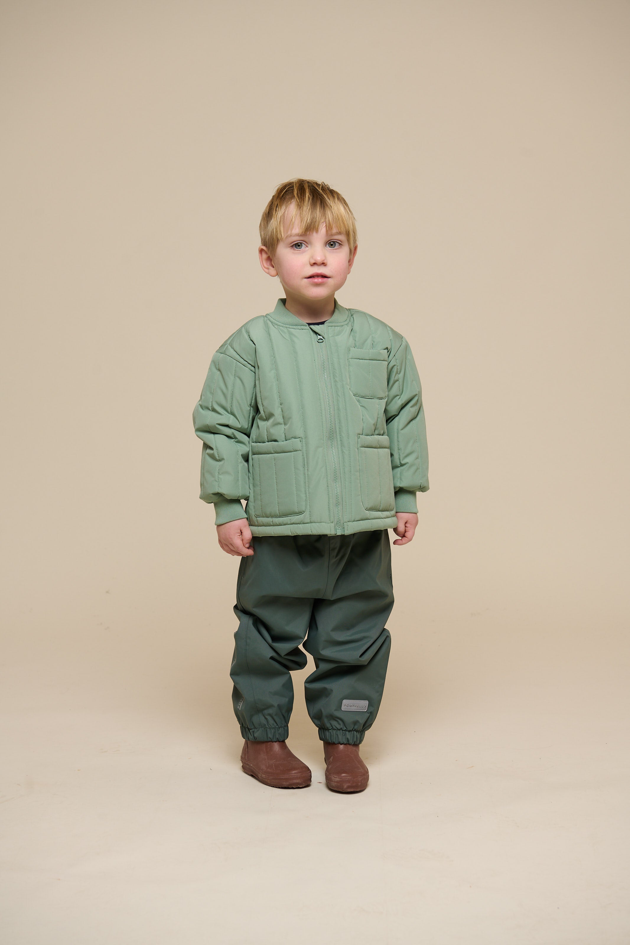 Thermal Tech Jacket - Kids - Dusty Green | 101112 Athur