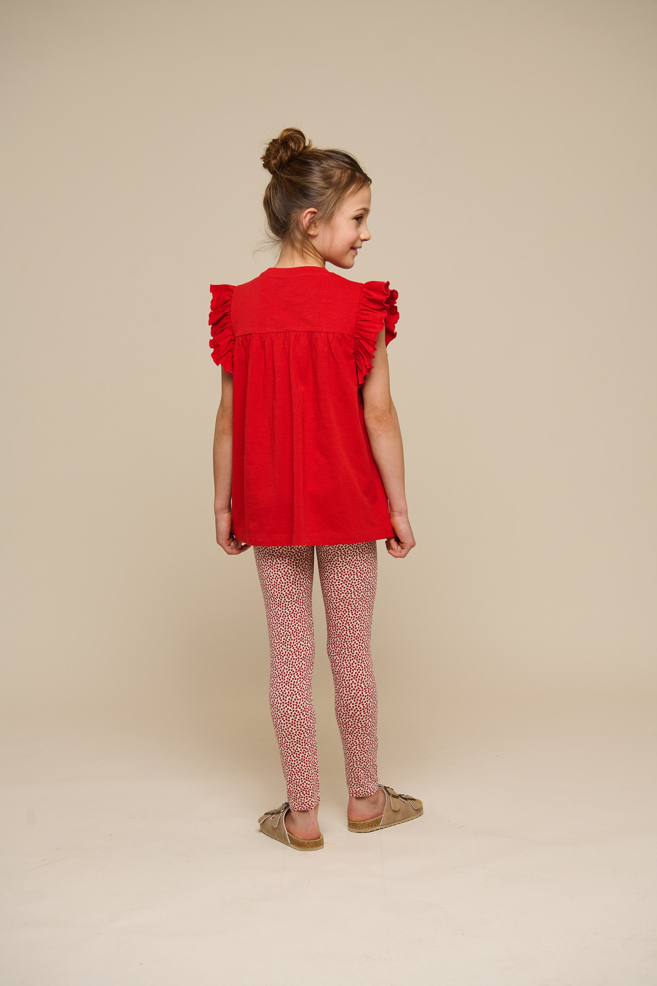 Jersey Leggings - Tween - Cherry Red | 101230 Lea