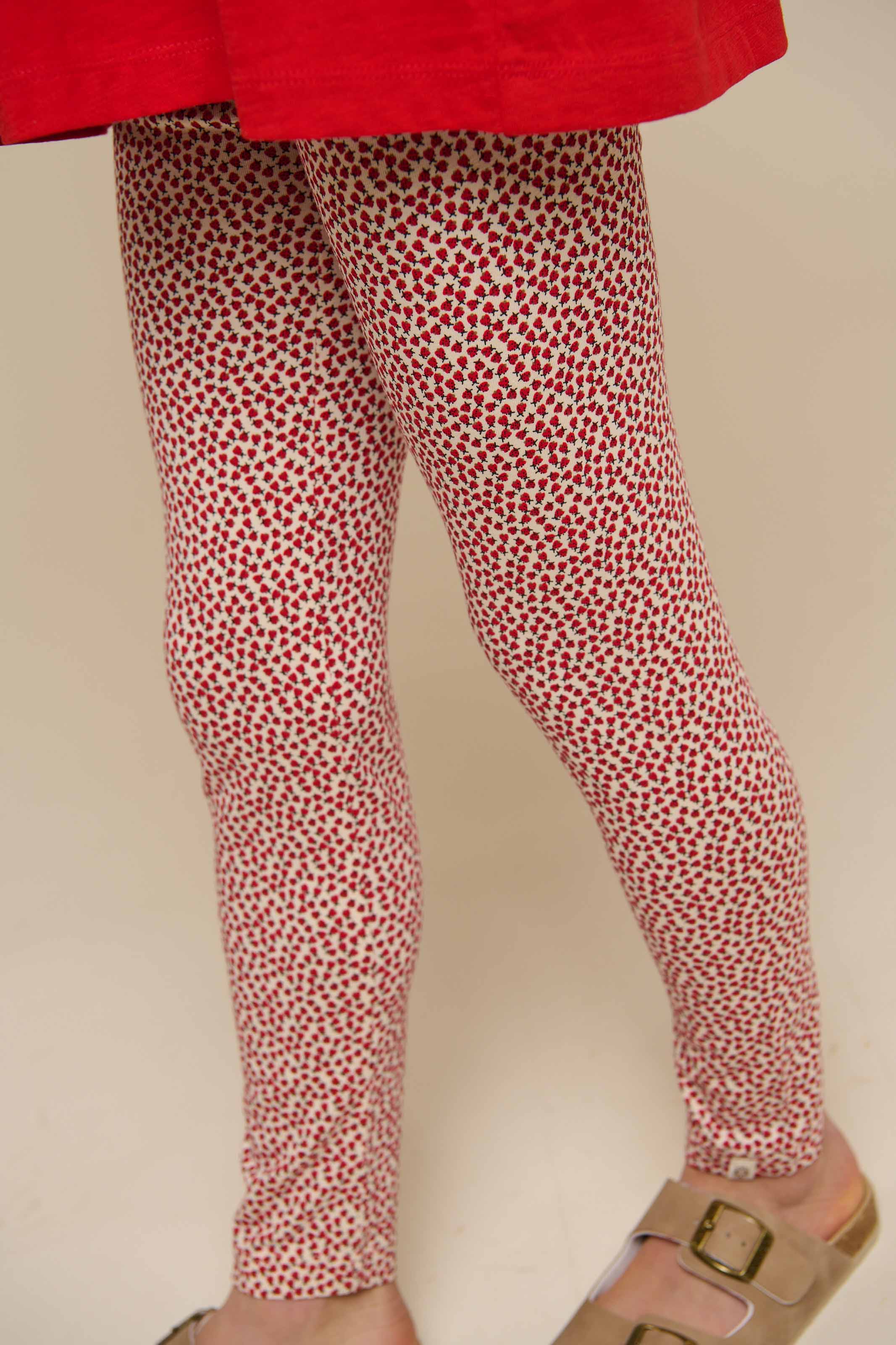 Jersey Leggings - Tween - Cherry Red | 101230 Lea