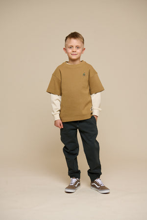 Sweat Pant - Tween - Forest Green Melange | 100899 Justin