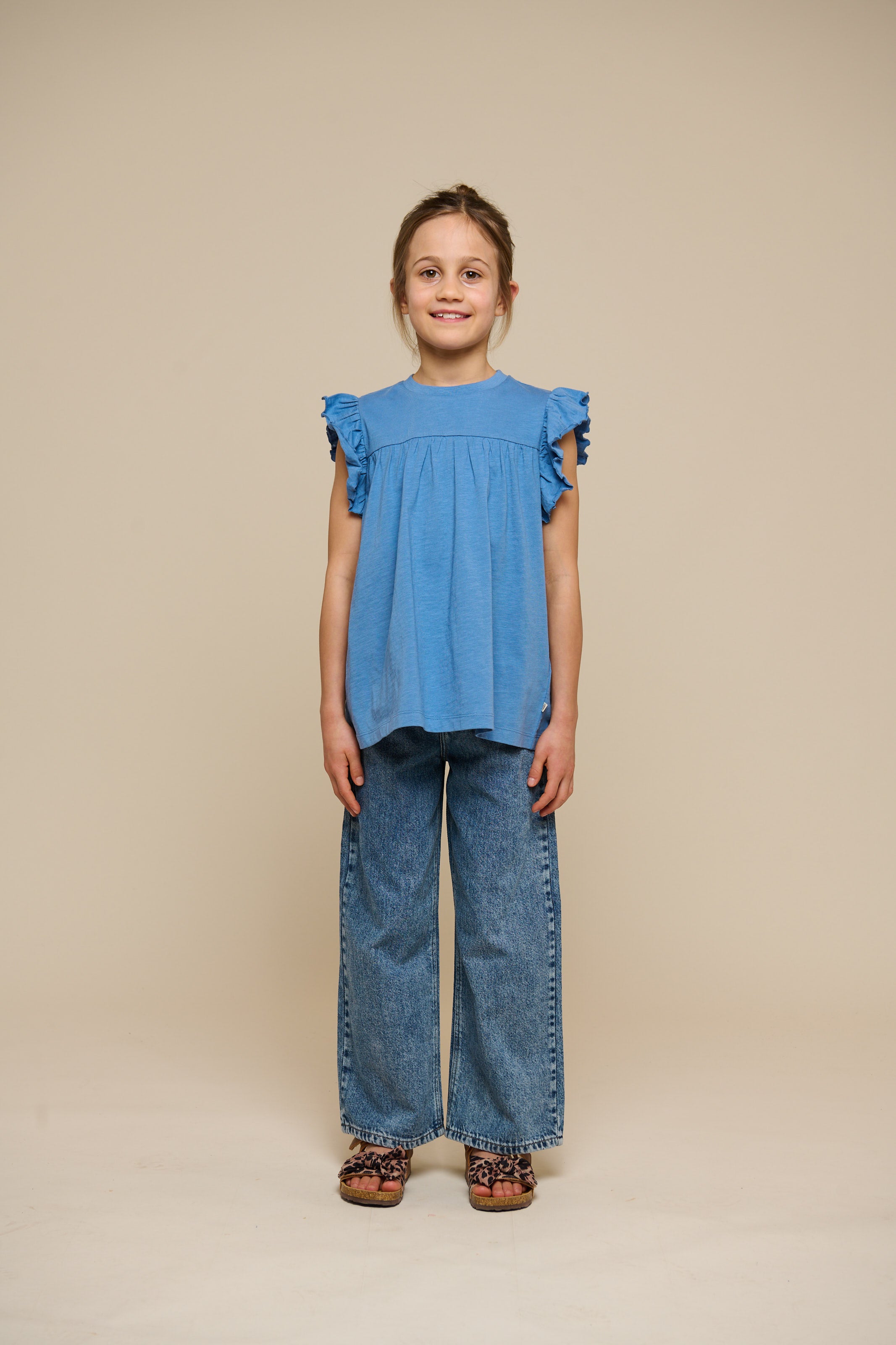 Jersey Blouse - Tween - Blue | 101331 Lucia