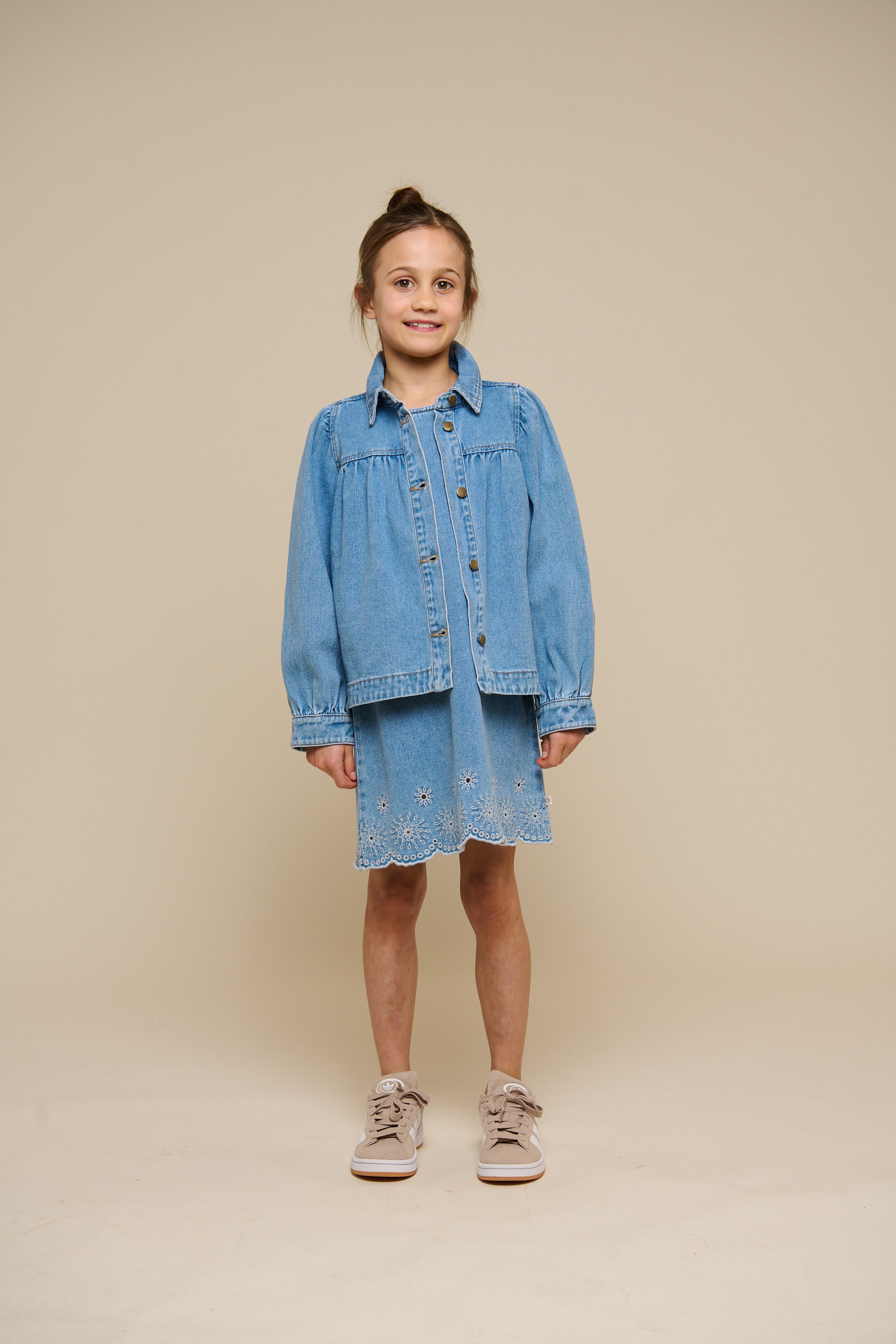 Denim Jacket - Tween - Light Blue Denim | 101015 Vera