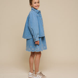 Denim Jacket - Tween - Light Blue Denim | 101015 Vera