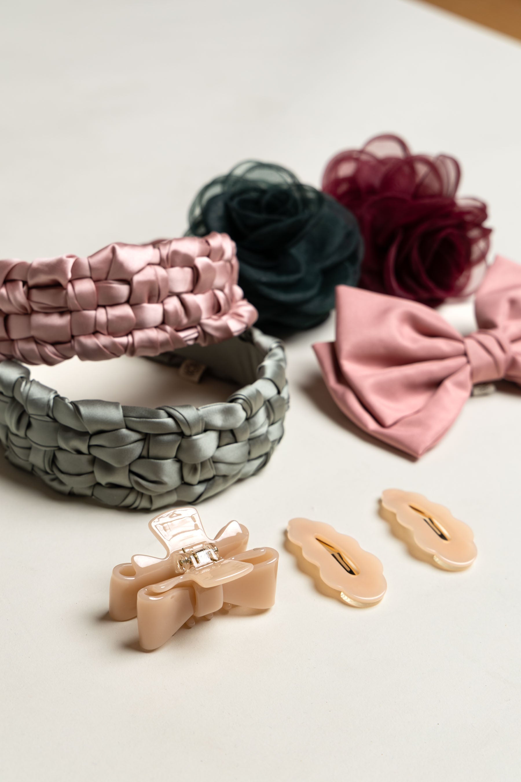 Claw Hair Clip - All - Dark Green | 100711 Rosie