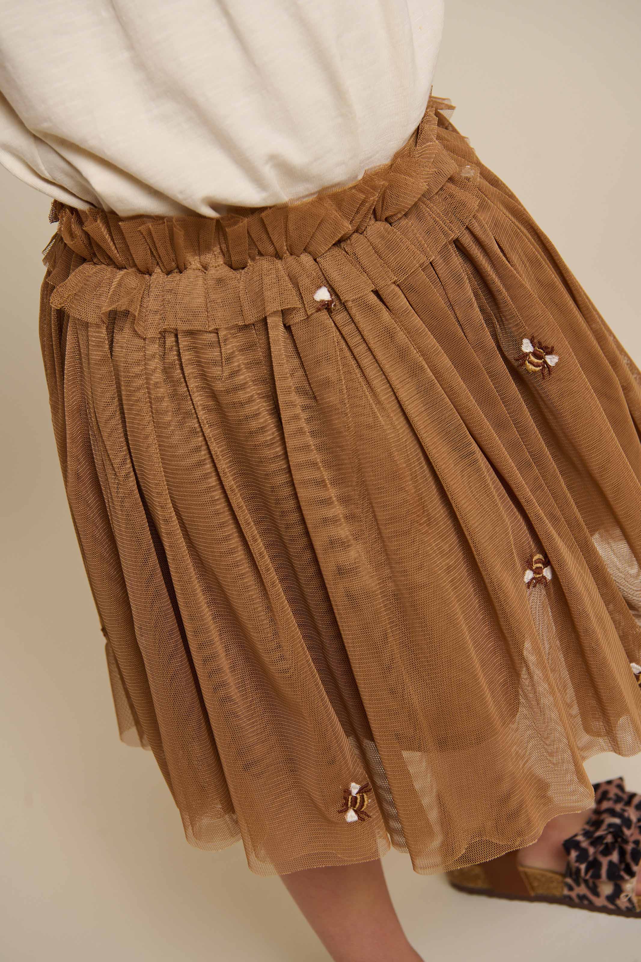 Honeybee Tulle Skirt - Tween - Coconut | 100969 Daisy
