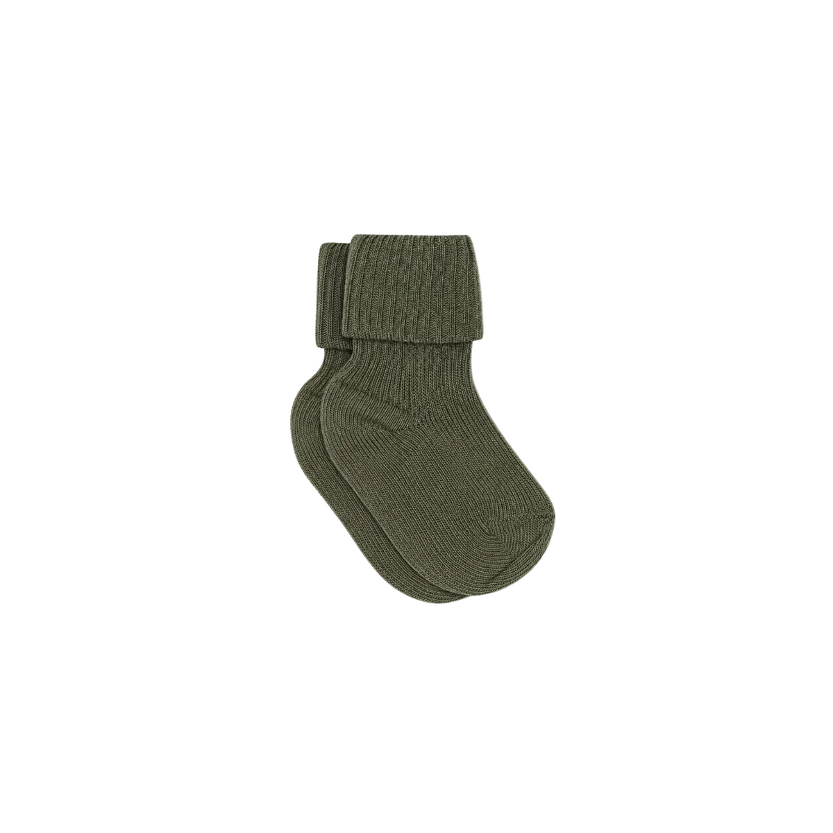 MP Little Wool Rib Socks - Kids - Moss Green | 101728 MP 589