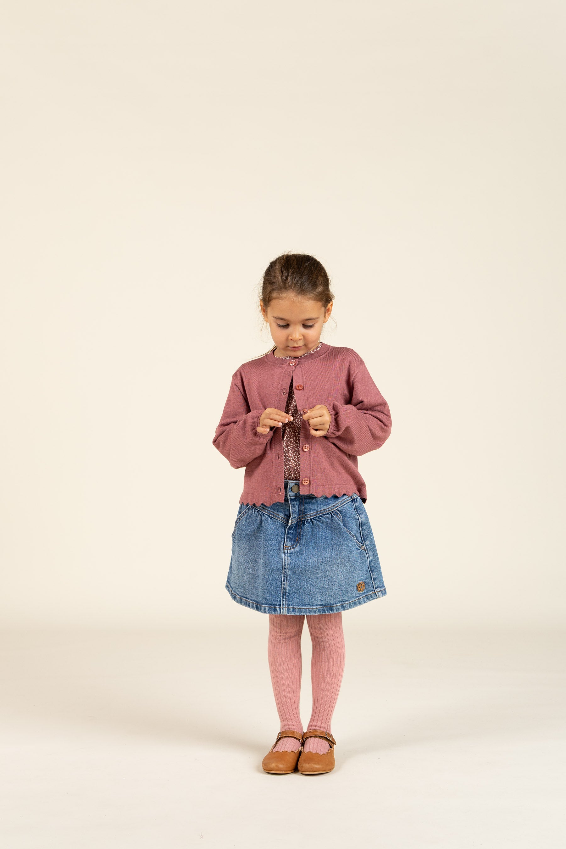 Cardigan - Kids - Vintage Red | 100828 Nicole