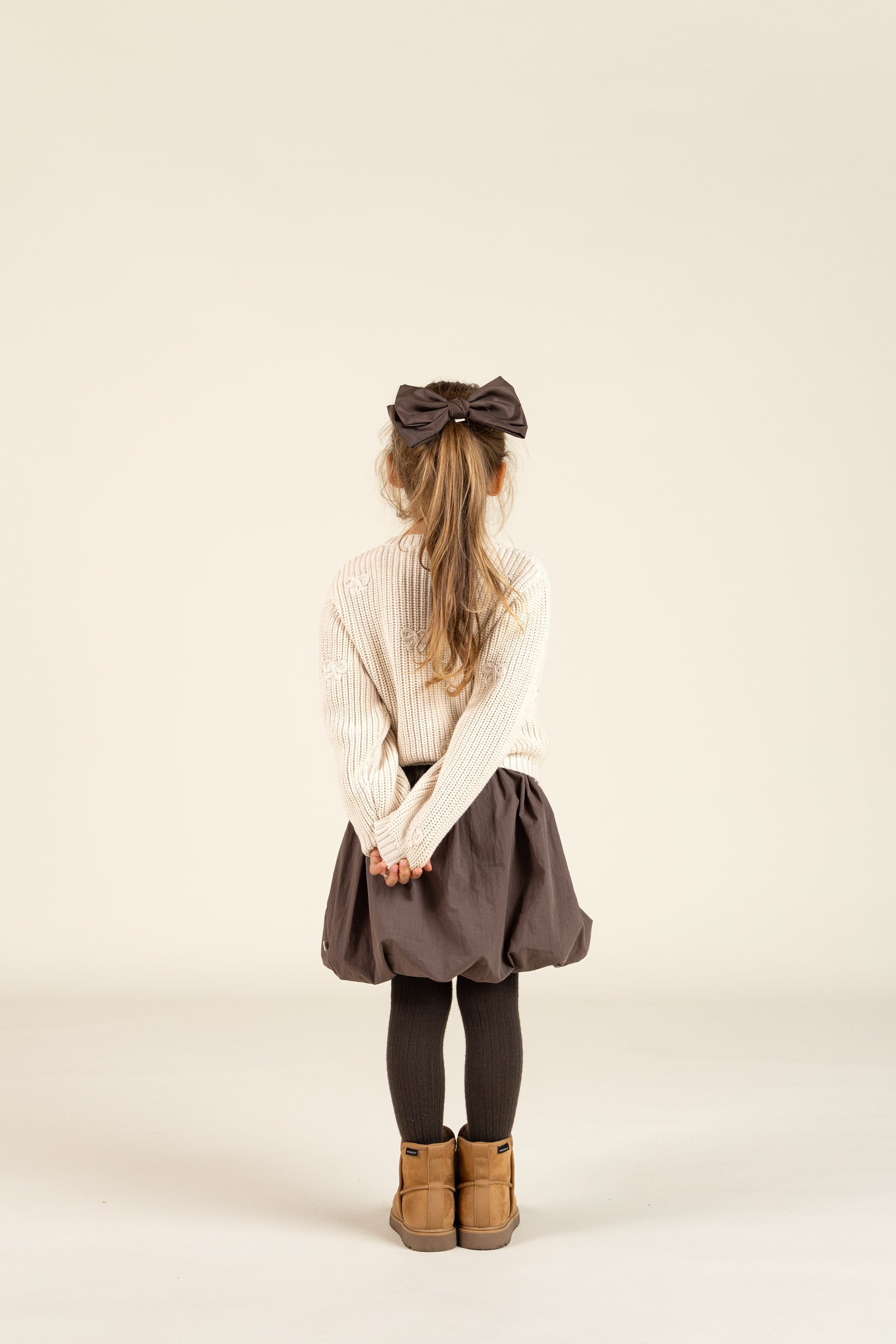 Balloon Skirt - Kids - Chocolate | 100666 Liliana