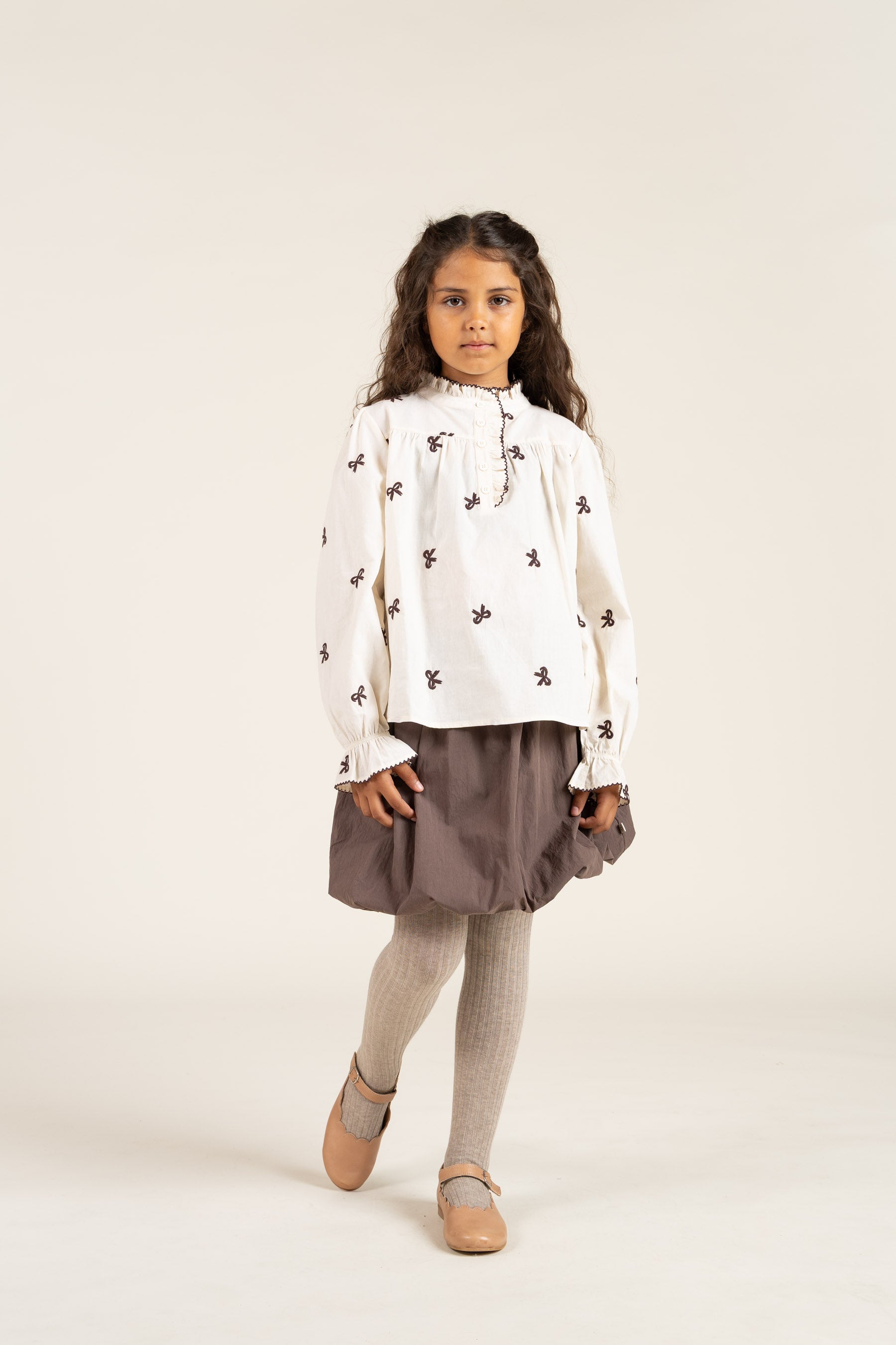 Baloon Skirt - Tween - Chocolate | 100667 Liliana