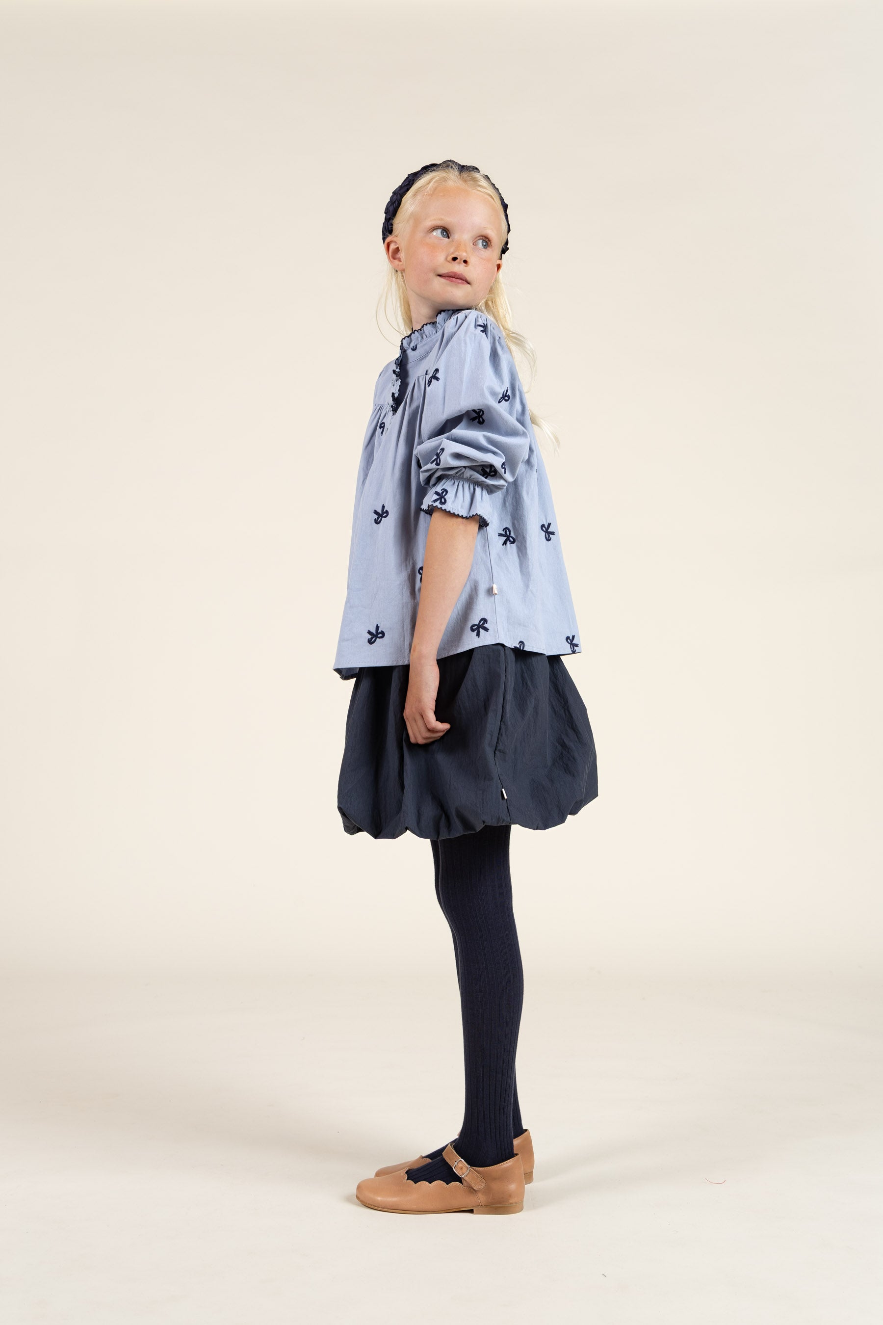 Baloon Skirt - Tween - Navy | 100665 Liliana