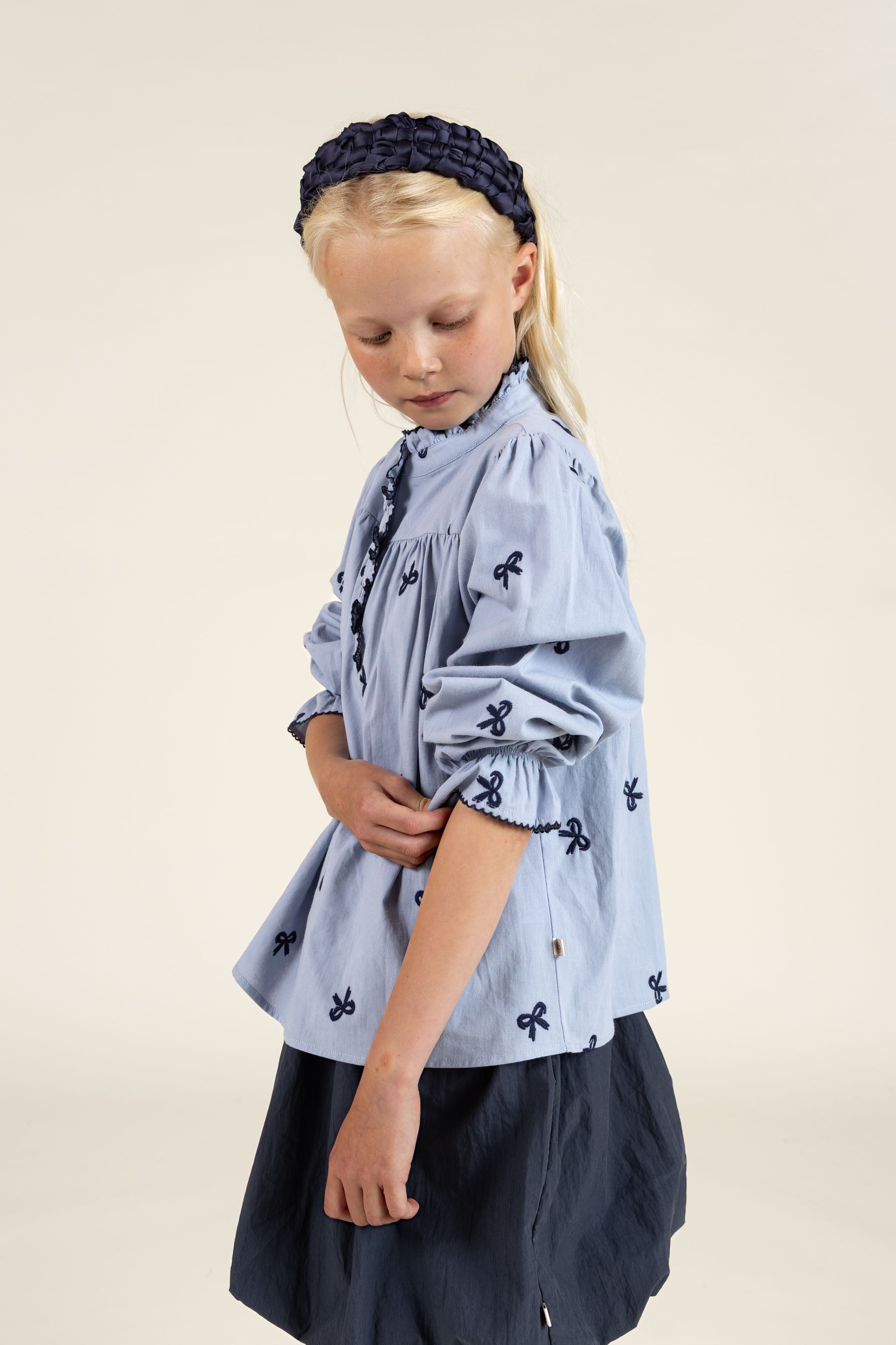 Baloon Skirt - Tween - Navy | 100665 Liliana