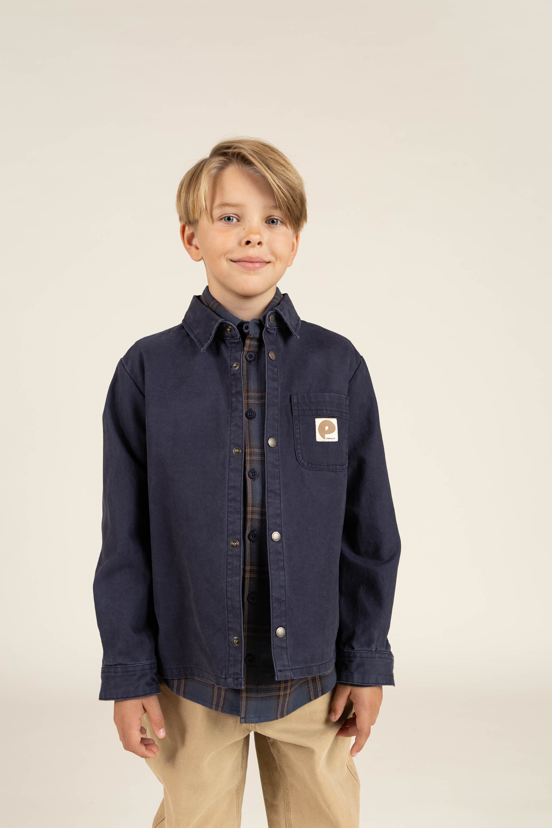 Canvas Overshirt - Tween - Navy | 100345 Dereck