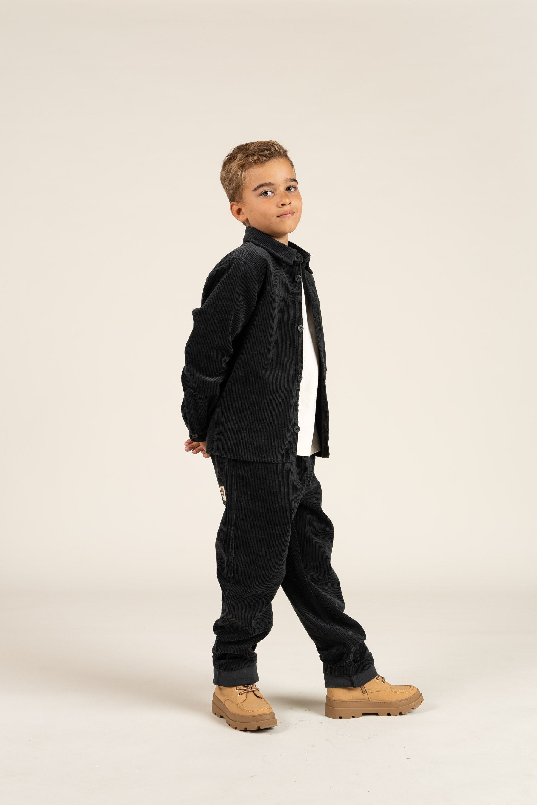 Corduroy Overshirt - Tween - Forest Green | 100597 Jace