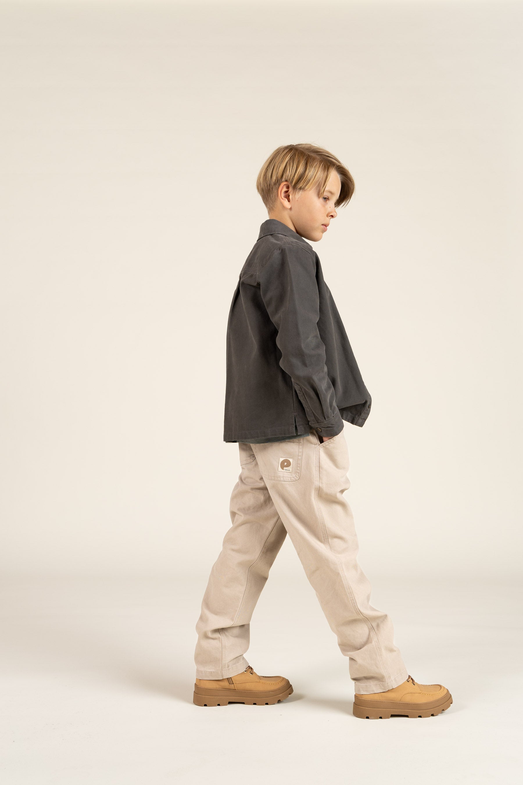 Canvas Trousers - Tween - Greige | 100336 Dereck