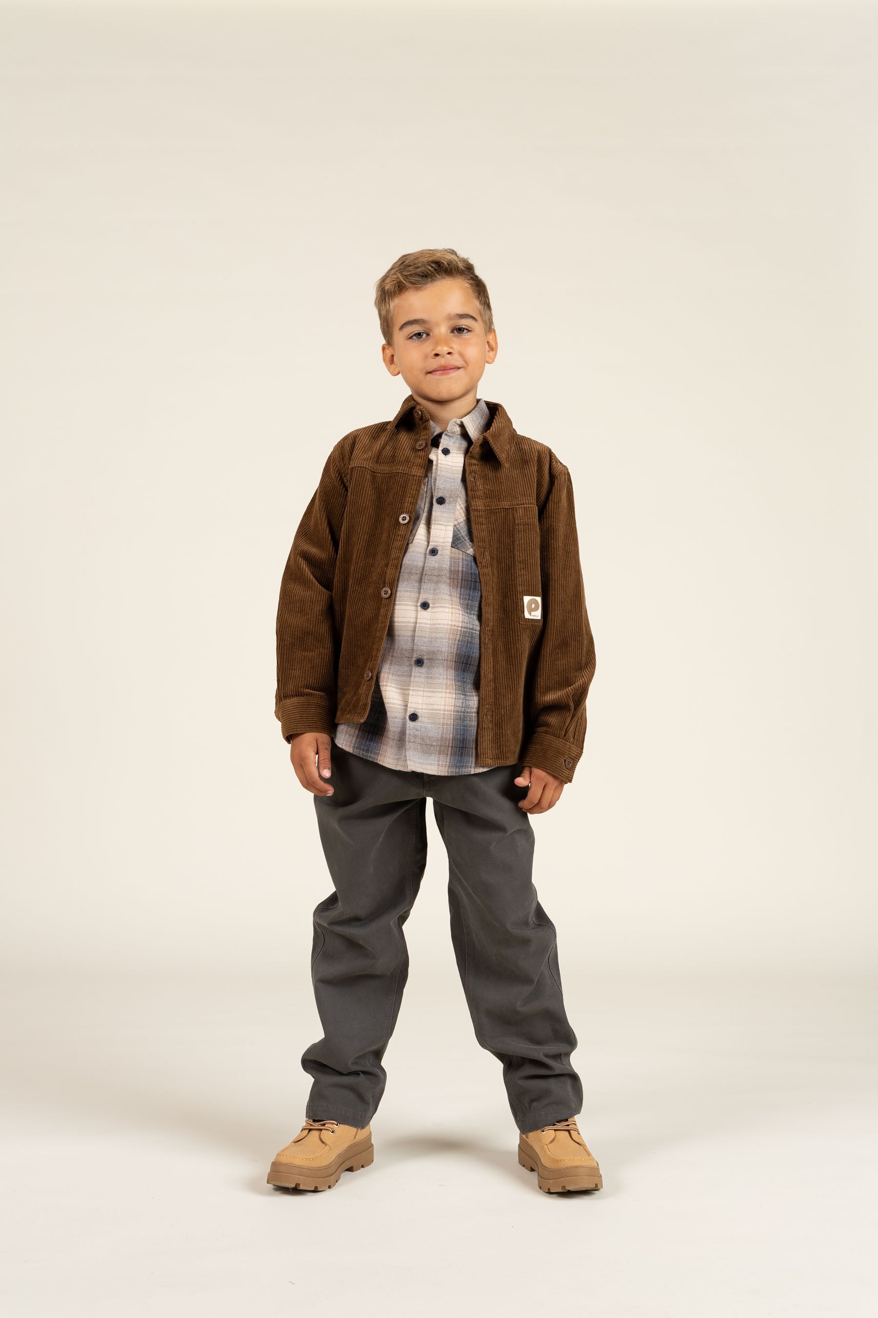 Corduroy Overshirt - Tween - Coffee | 100599 Jace