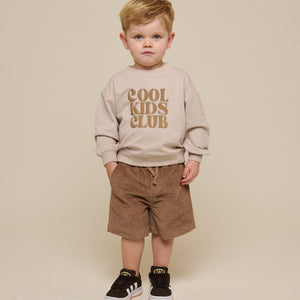 Crewneck Sweatshirt - Kids - Nature melange | 101163 Nathan