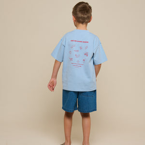 Cool Times T-shirt - Tween - Powder Blue | 101250 Daniel