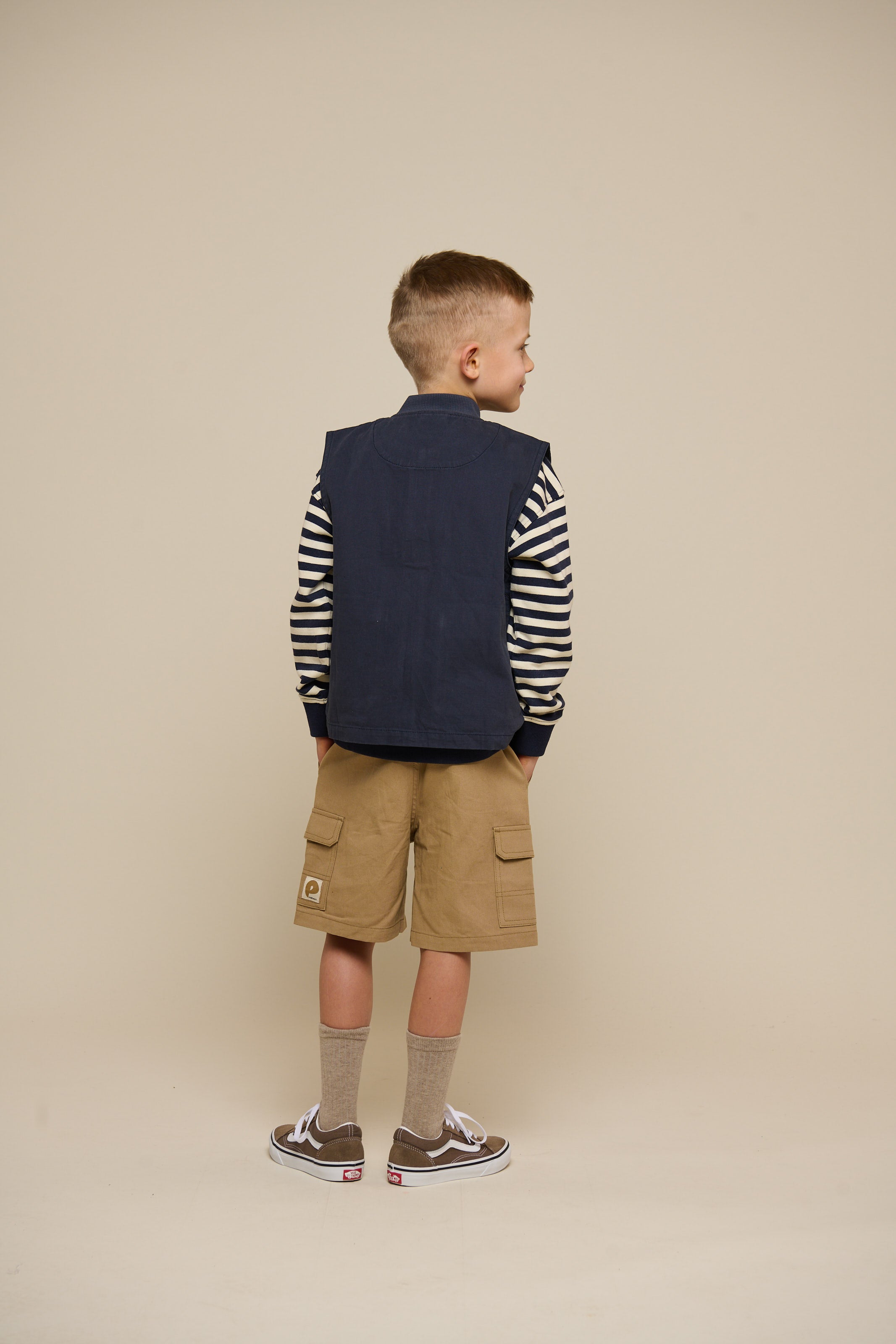 Canvas Cargo Gilet - Tween - Navy | 101131 Isack