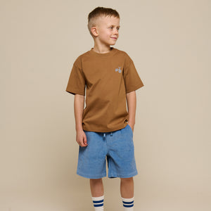 Pull-On Corduroy Shorts - Tween - Dusty Blue | 101101 Tobias