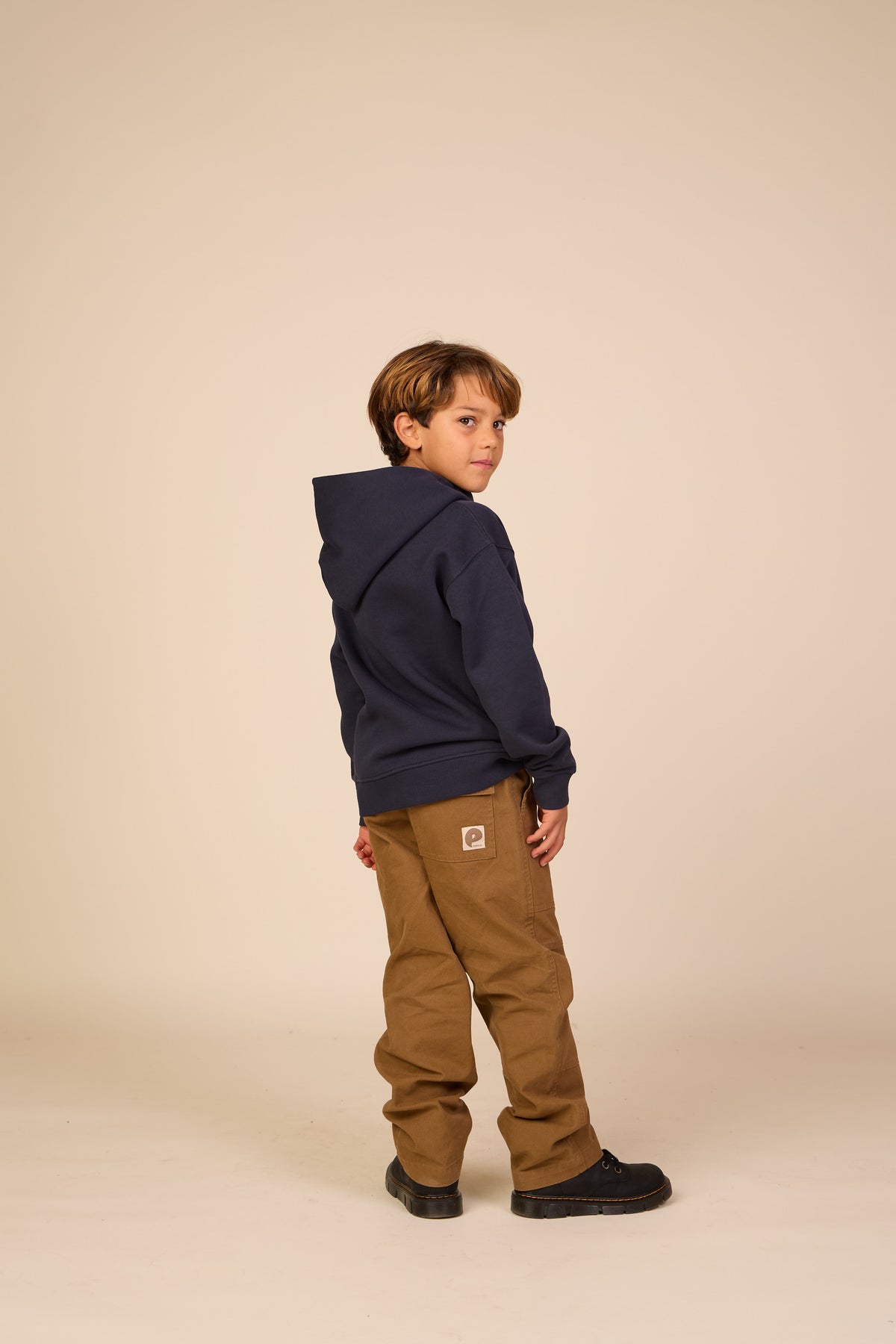 Smiley Hoodie - Tween - Navy | 101580 Andrew