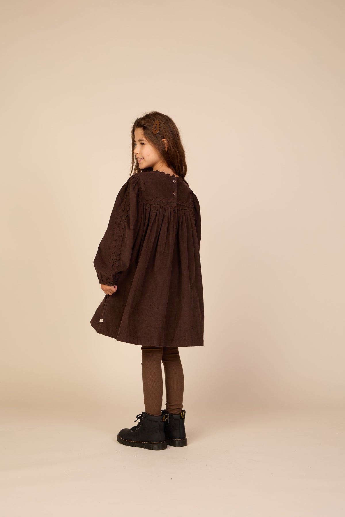 Ribbed Modal-Blend Leggings - Tween - Brown | 101566 Lottie