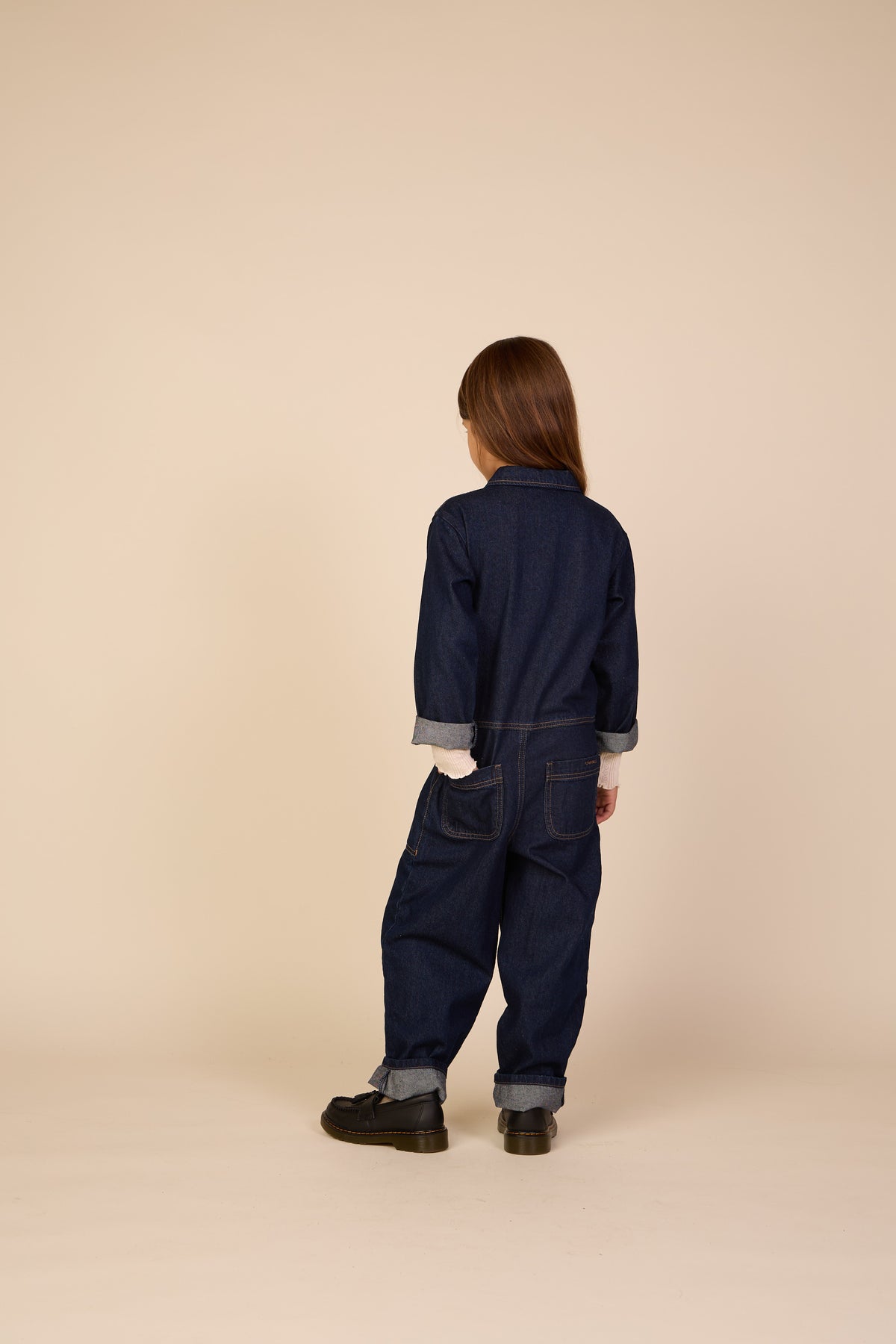 Denim Jumpsuit - Tween - Dark Blue | 101643 River