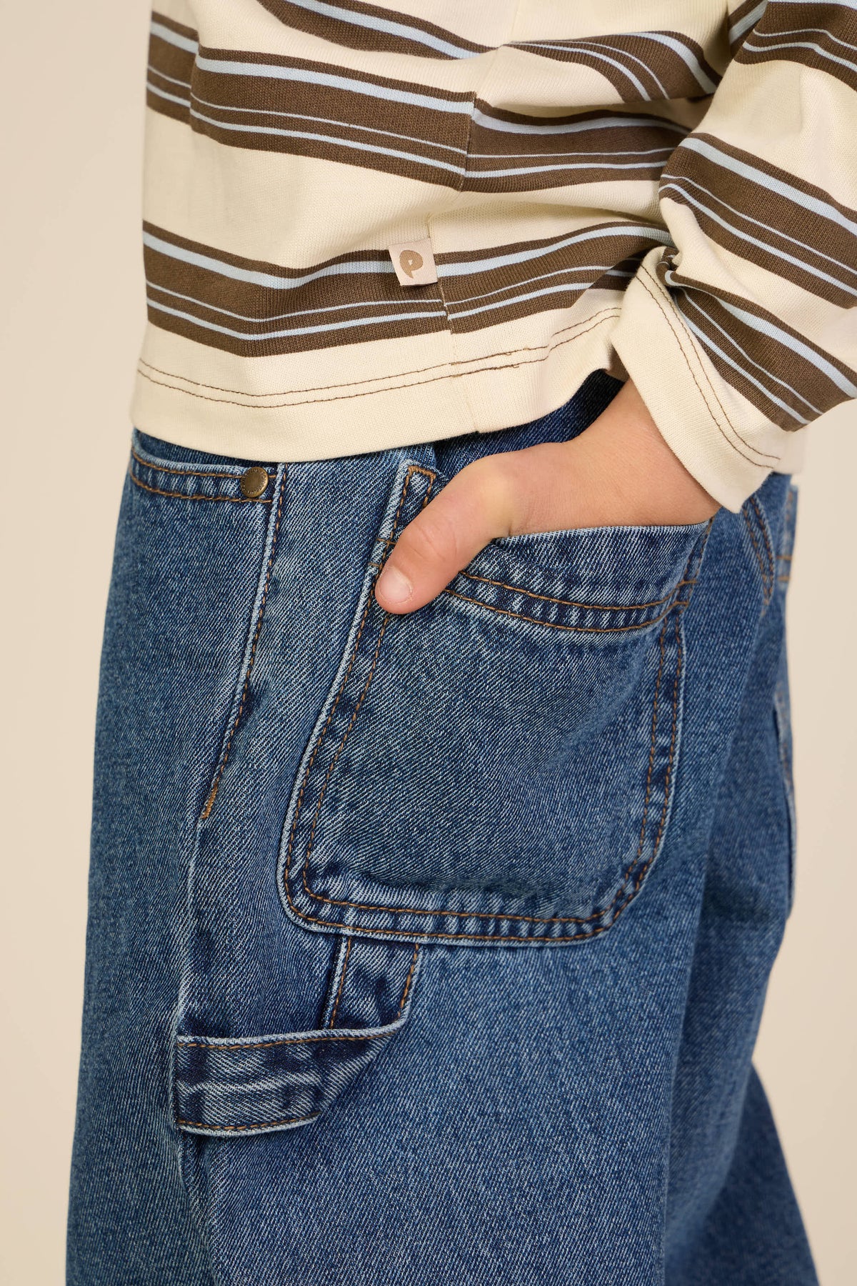 Relaxed Fit Carpenter Jeans - Tween - Blue | 101647 Titus