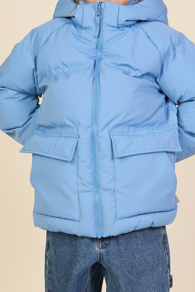 Winter Puffer Jacket - Kids - Blue | 101419 Blake
